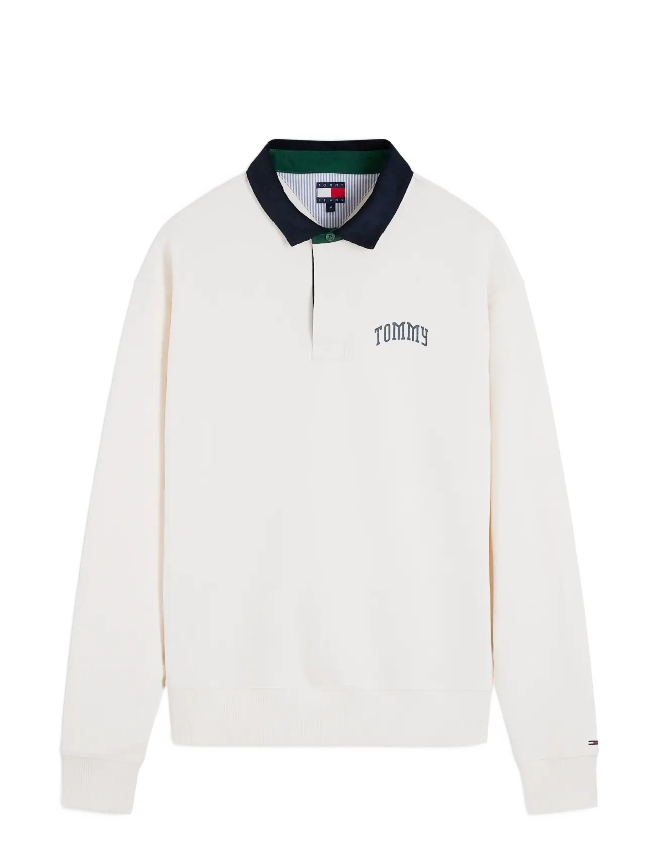 Tommy Jeans - TJM RLX TOMMY RUGBY EXT - off white - 1