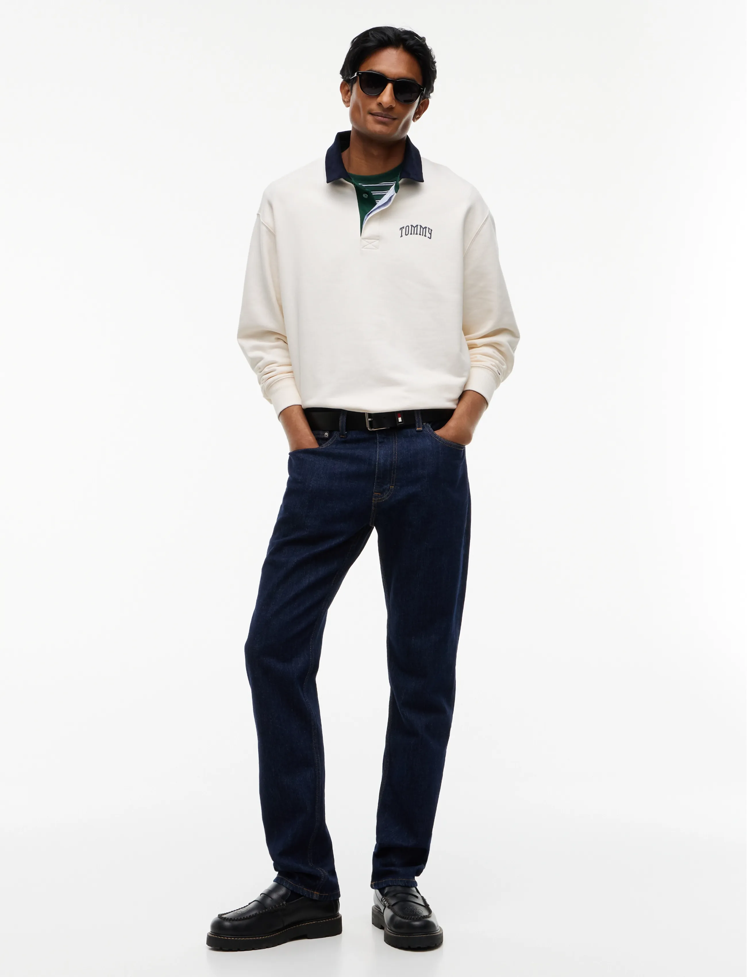 Tommy Jeans - TJM RLX TOMMY RUGBY EXT - off white - 4
