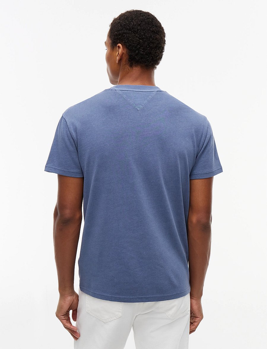 Tommy Jeans - TJM REG CREST ARCH TEE EXT - kortærmede t-shirts - dark blue - 2