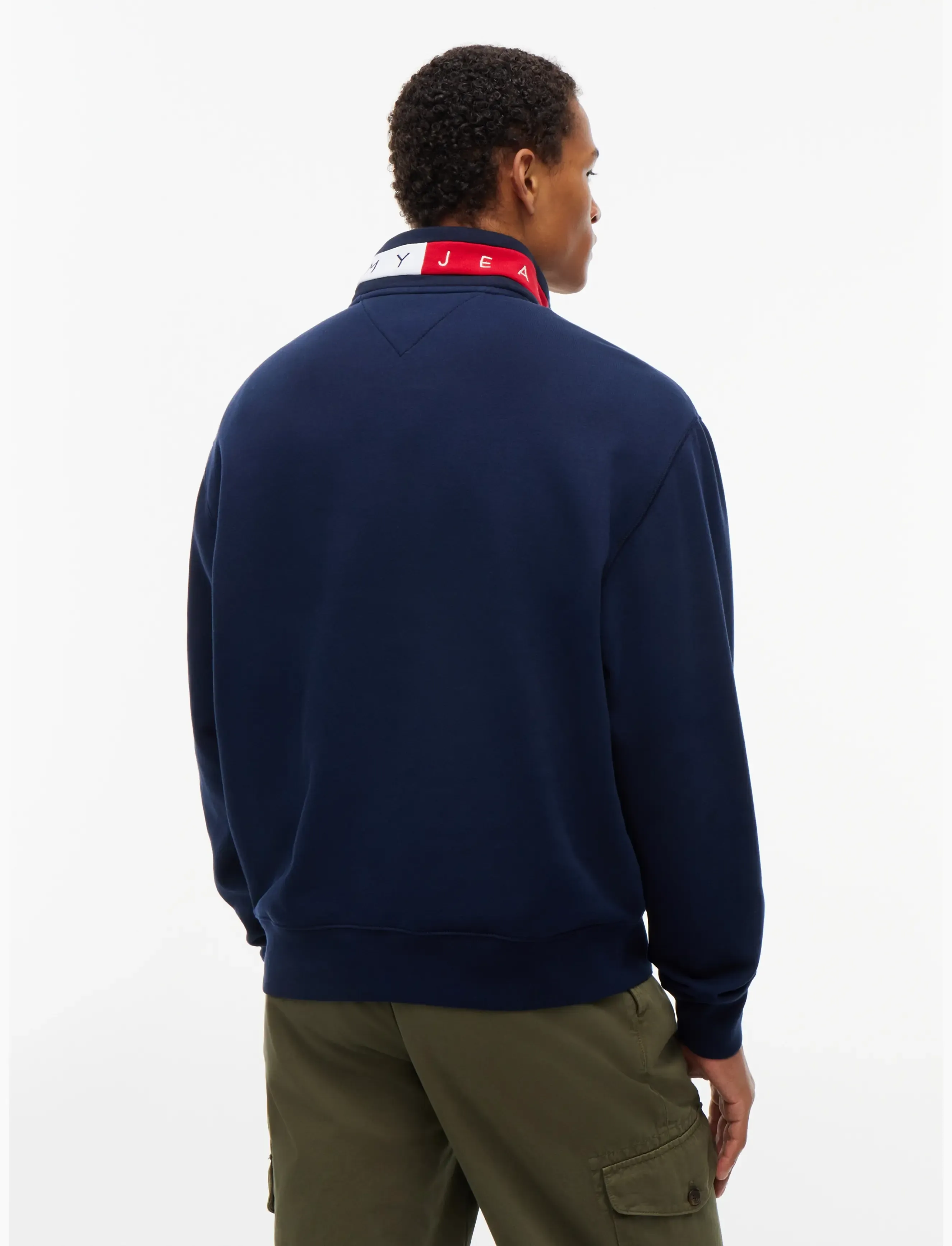 Tommy Jeans - TJM RLX BRANDED COLLAR QZ EXT - shop by style - dark blue - 2