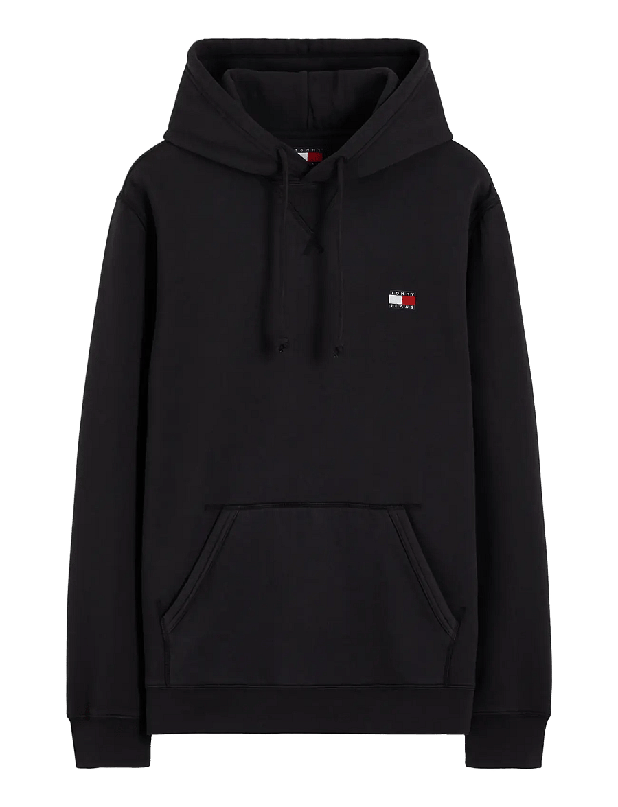 Tommy Jeans - Badge Hoodie - kapuzenpullover - black - 1