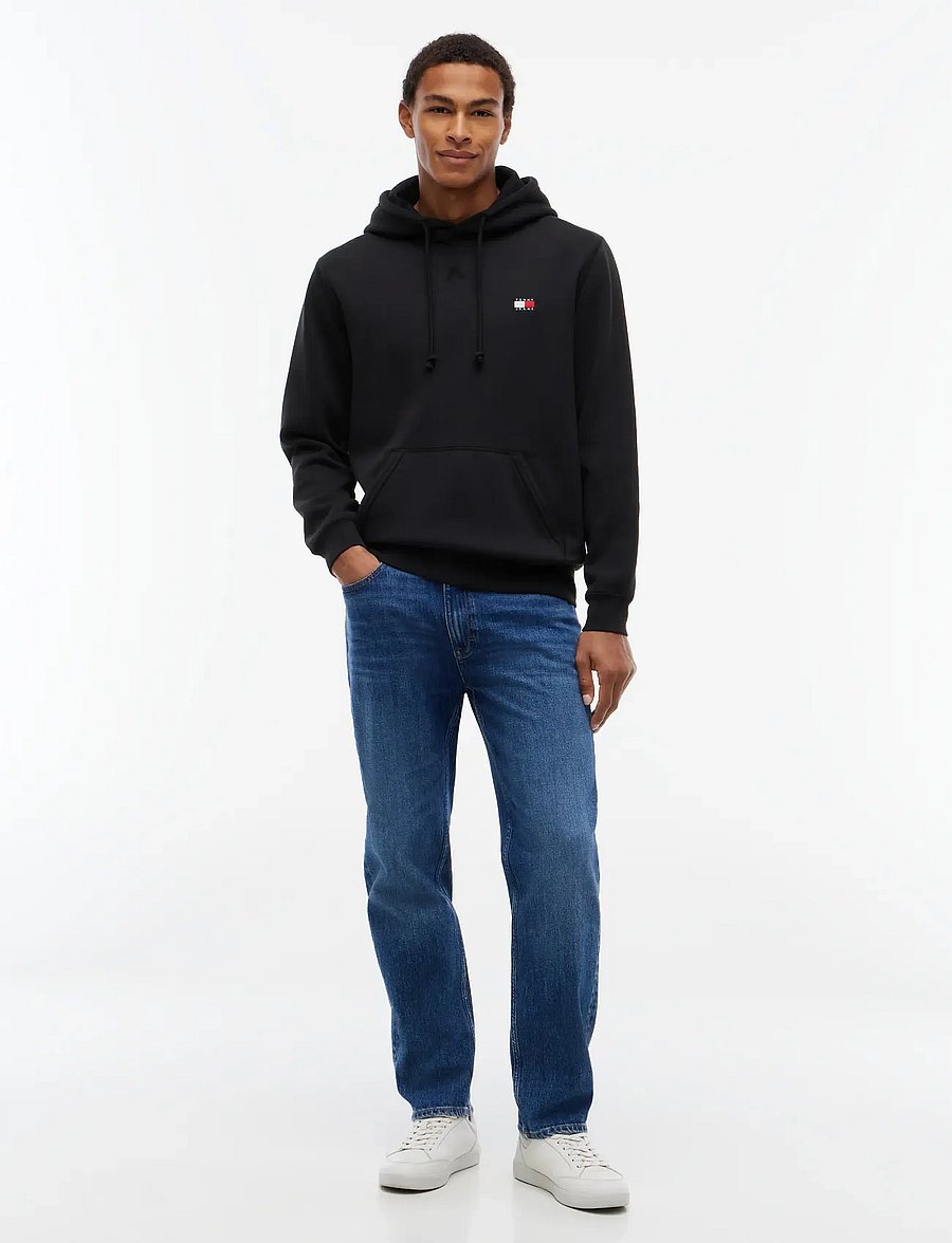 Tommy Jeans - TJM REG BADGE HOODIE EXT - kapuzenpullover - black - 4