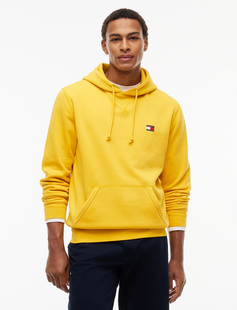 Tommy Jeans - Badge Hoodie - kapuzenpullover - countryside yellow - 0
