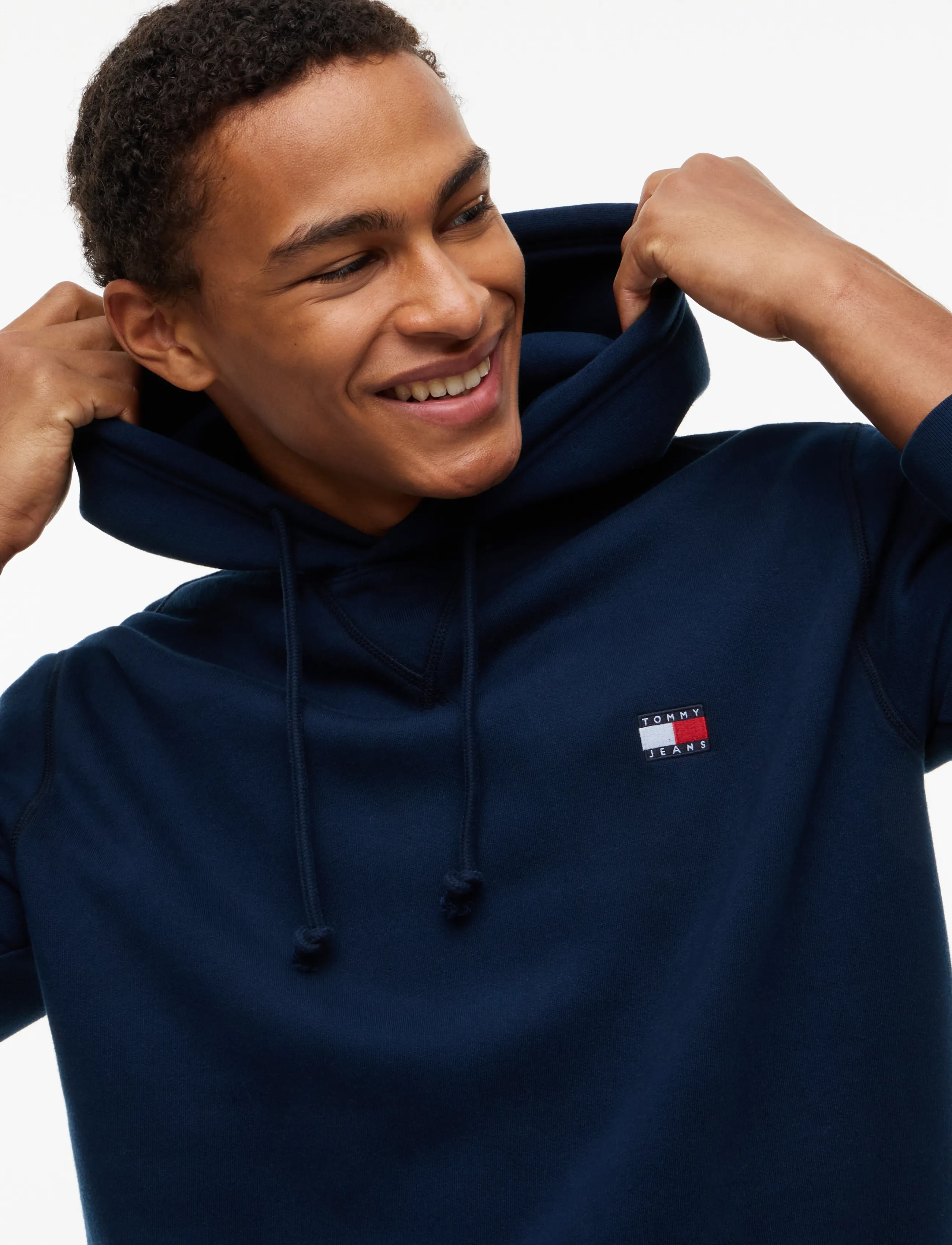 Tommy Jeans - Badge Hoodie - kapuzenpullover - dark blue - 3