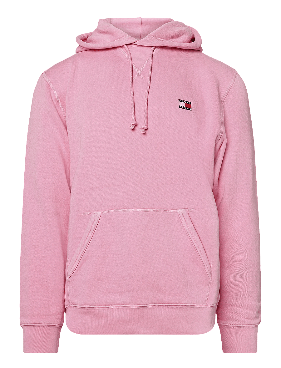 Tommy Jeans - TJM REG BADGE HOODIE EXT - kapuzenpullover - rose tea - 1