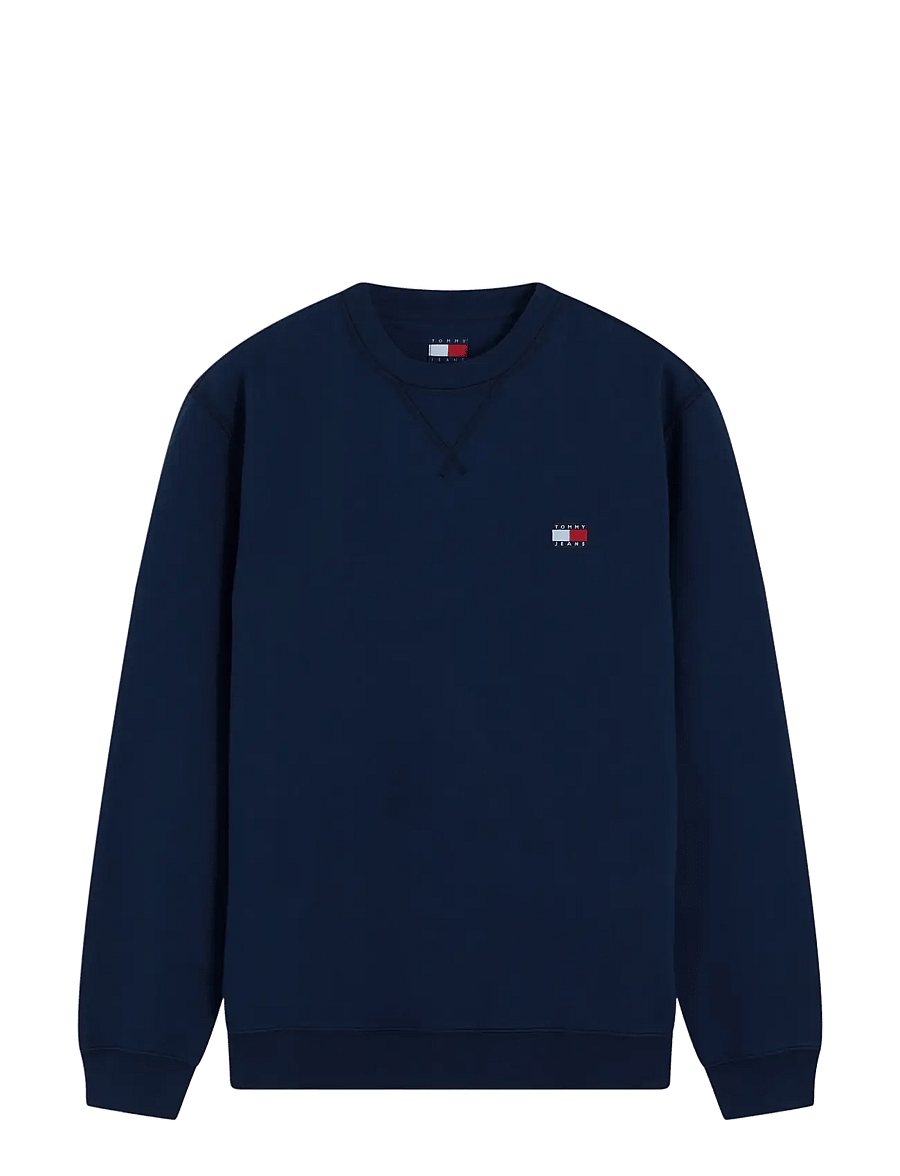 Tommy Jeans - Badge Crew - sweatshirts - dark blue - 1