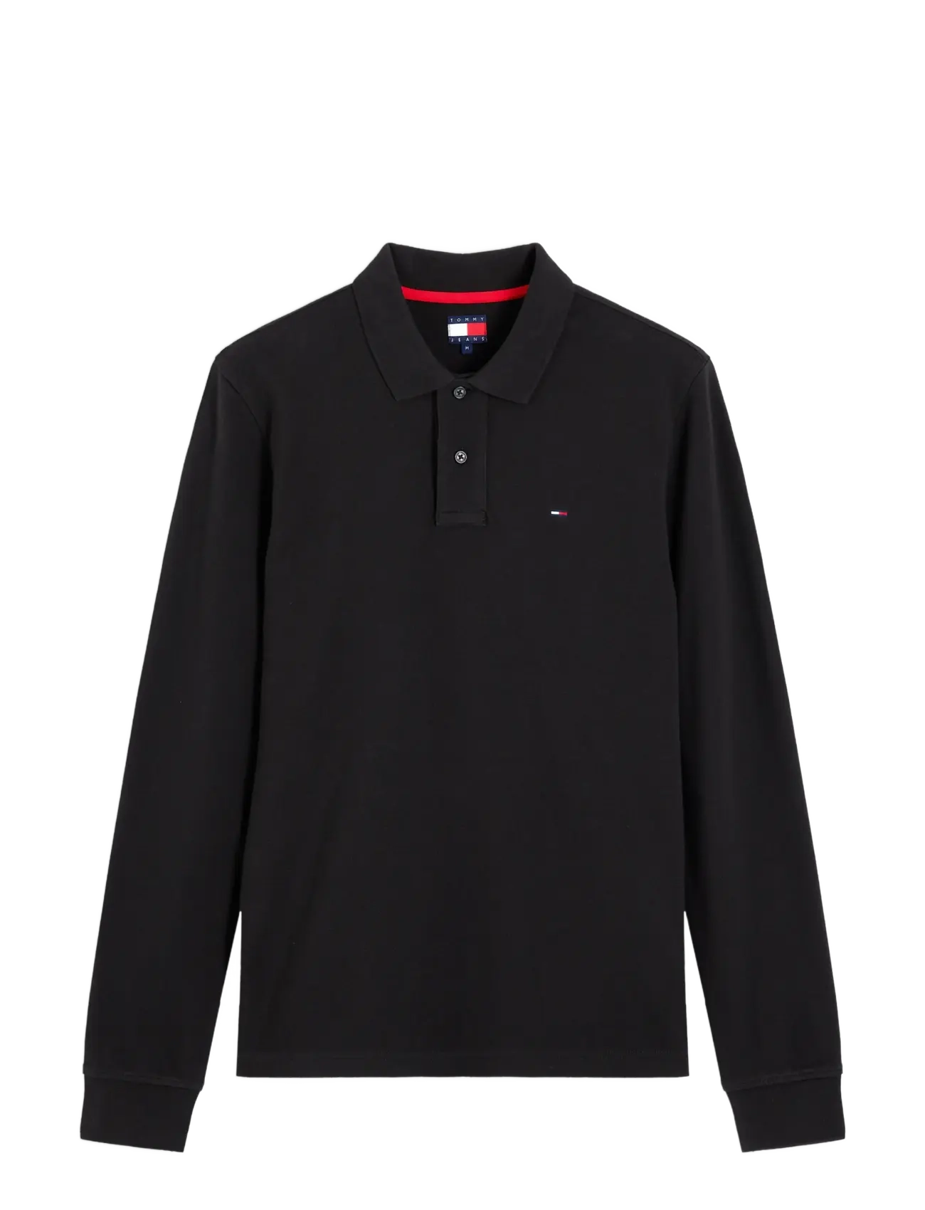 Tommy Jeans - TJM REG ESSENTIAL POLO LS - black - 1