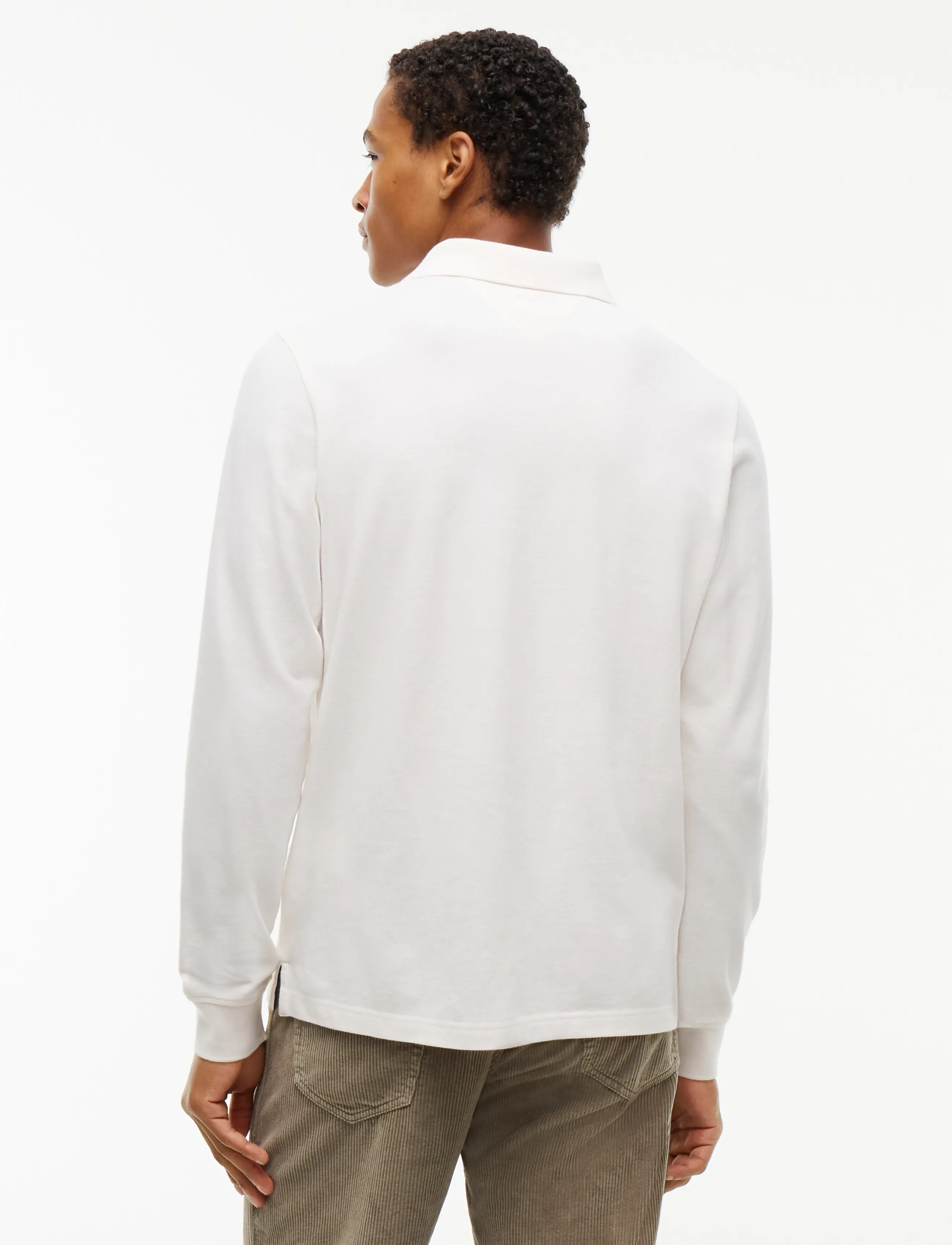 Tommy Jeans - TJM REG ESSENTIAL POLO LS - off white - 2