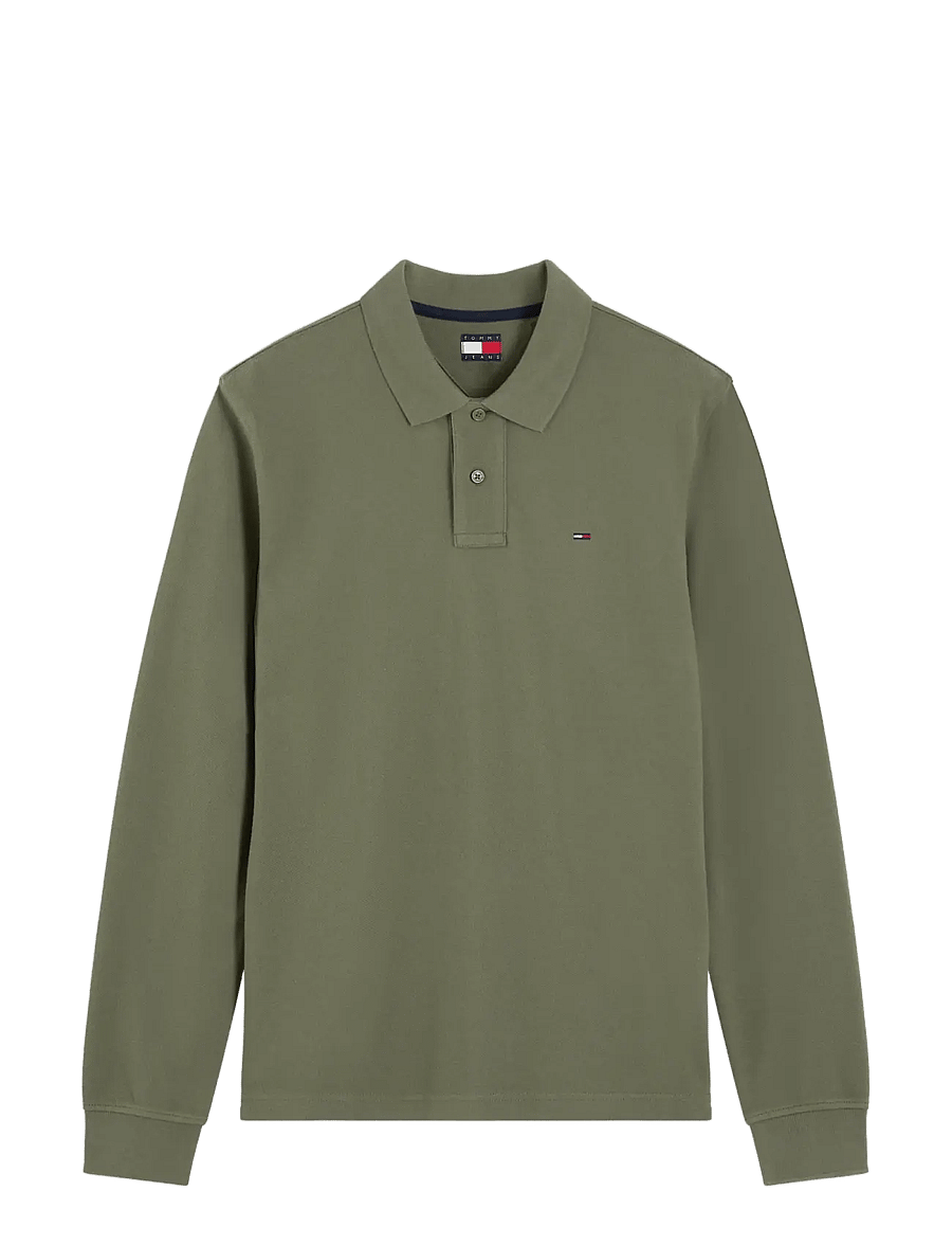 Tommy Jeans - TJM REG ESS POLO LS - langärmelig - rocky mountain - 1