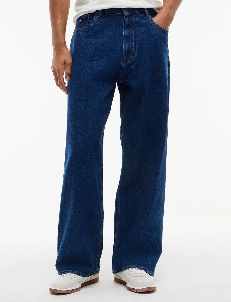 Tommy Jeans - THEO BAGGY AI4159 - weite jeans - denim dark - 0