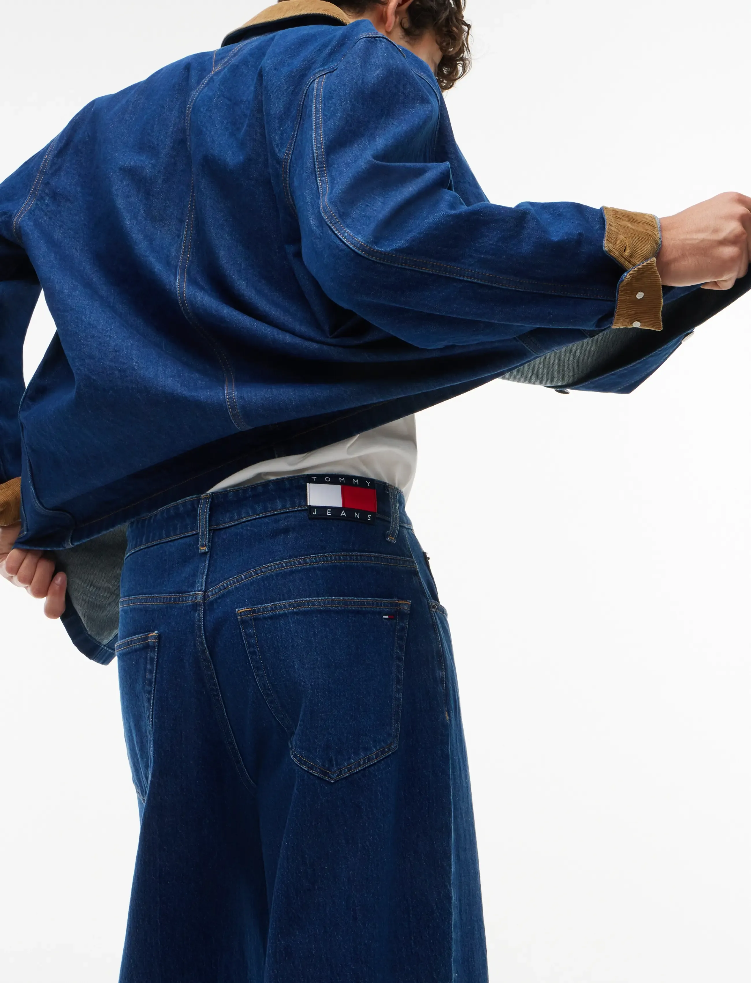 Tommy Jeans - THEO BAGGY AI4159 - weite jeans - denim dark - 5