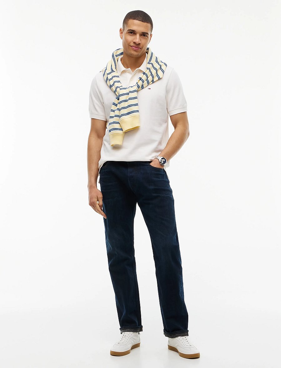 Tommy Jeans - RYAN SLIM STRAIGHT DJ9059 - slim jeans - denim dark - 4