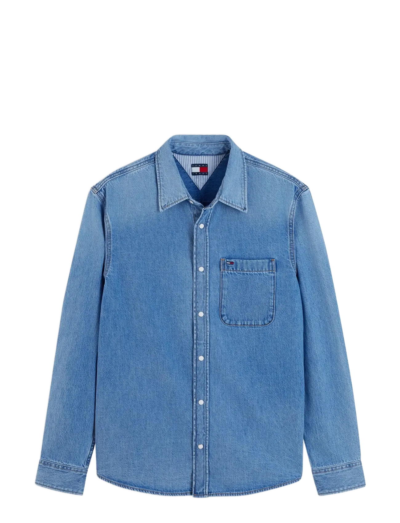 Tommy Jeans - REGULAR SHIRT EXT DJ8030 - denim medium - 1