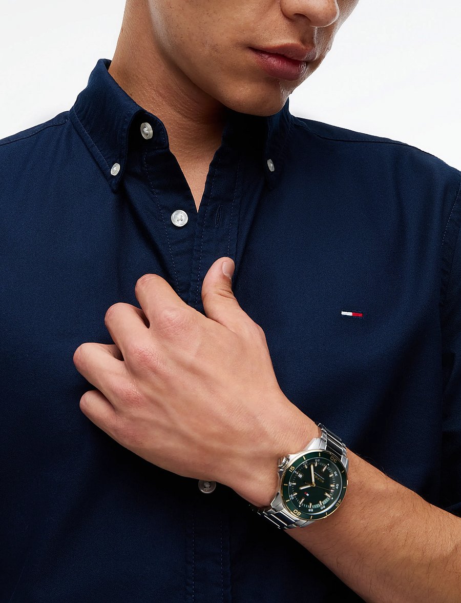 Tommy Jeans - TJM REG OXFORD SHIRT EXT - oxford-hemden - dark blue - 3