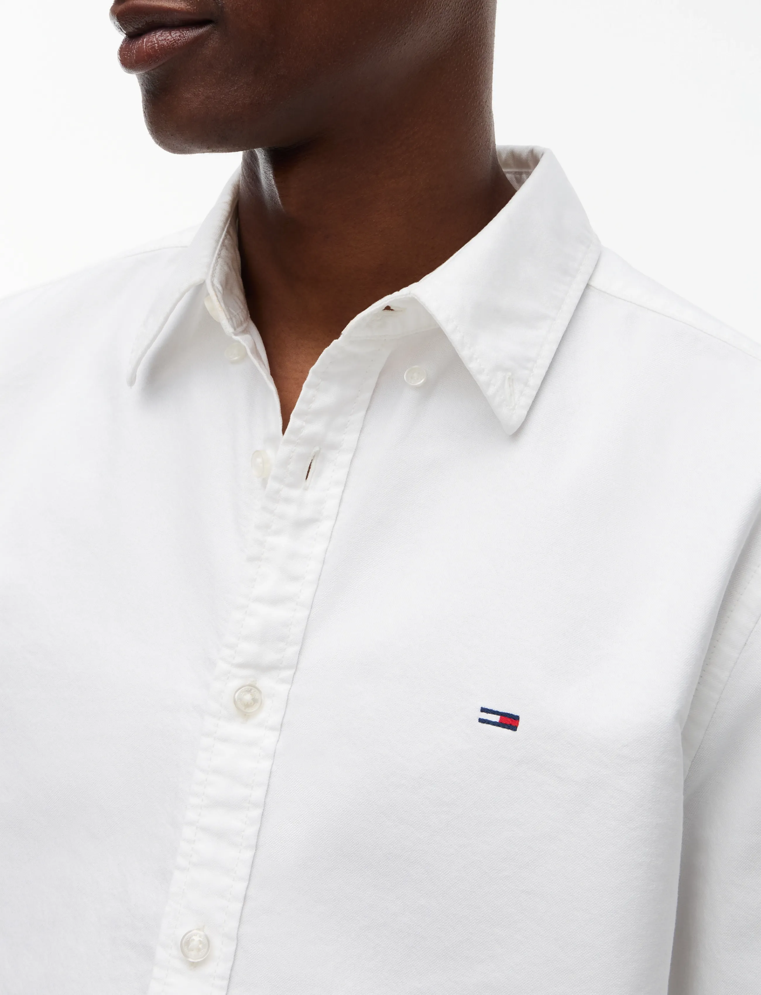 Tommy Jeans - TJM REG OXFORD SHIRT EXT - oxford skjorter - ecru - 3