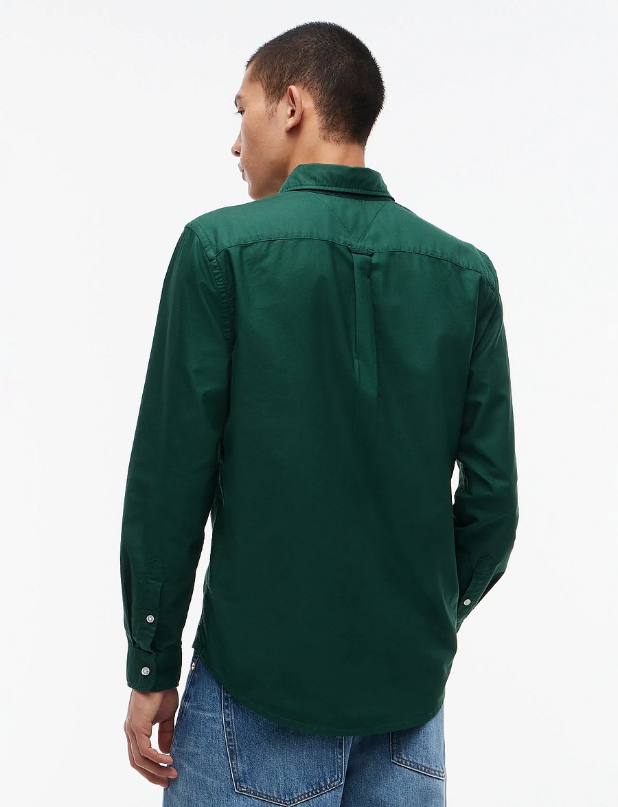 Tommy Jeans - TJM REG OXFORD SHIRT EXT - oxfordi särgid - velvet green - 2