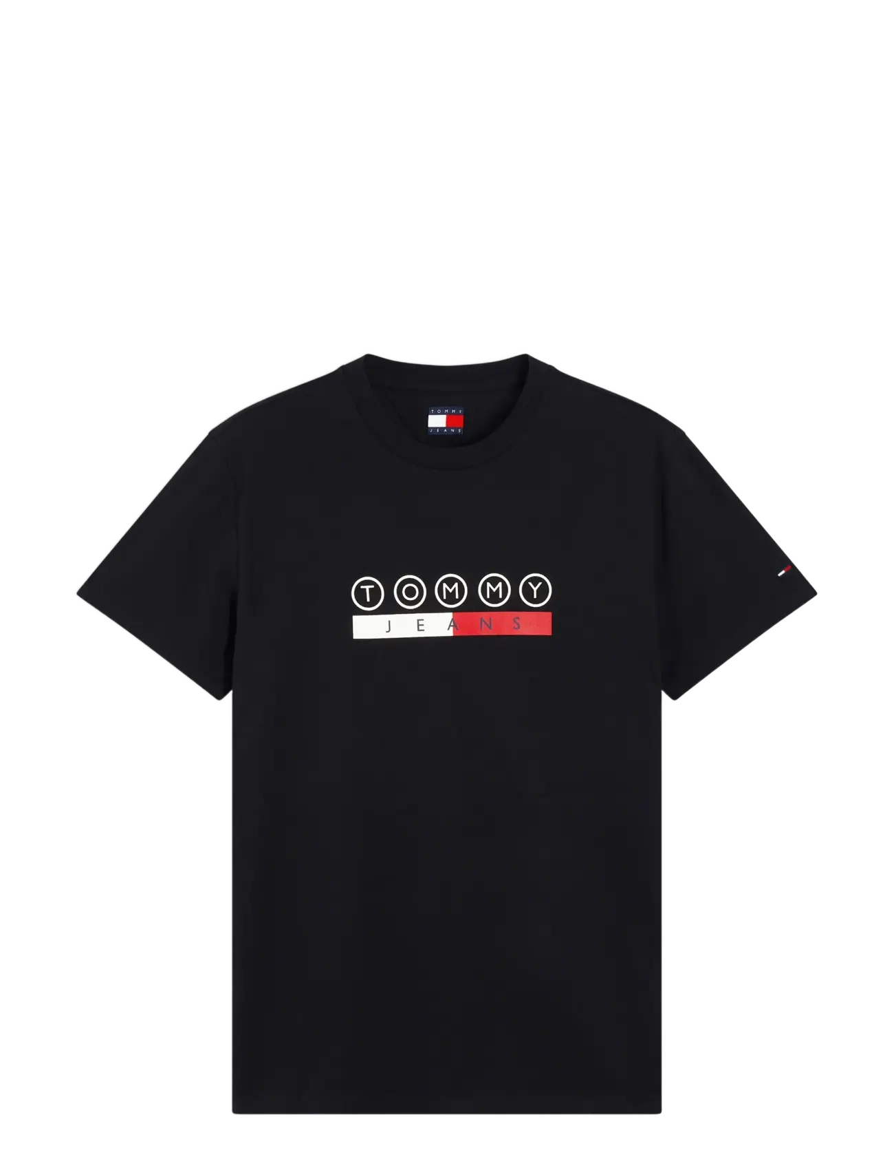 Tommy Jeans - TJM SLIM DNA PLAY TEE EXT - kortærmede t-shirts - black - 1