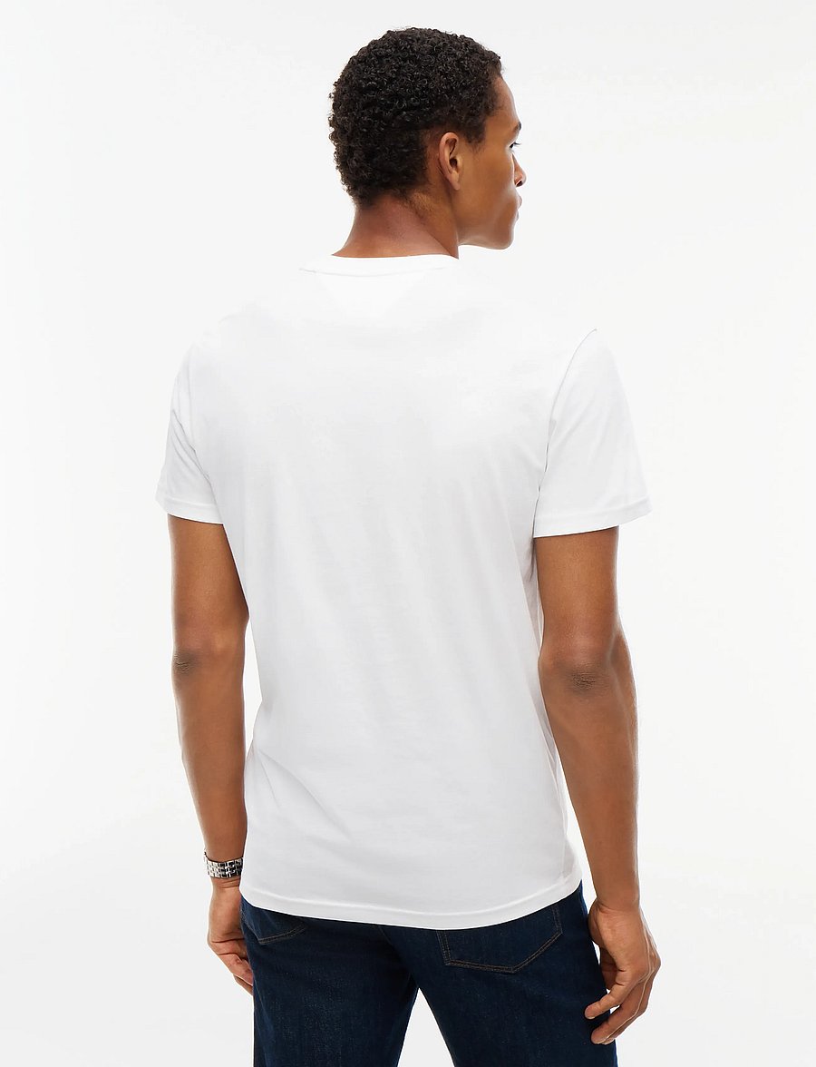 Tommy Jeans - TJM SLIM DNA PLAY TEE EXT - kortærmede t-shirts - ecru - 2