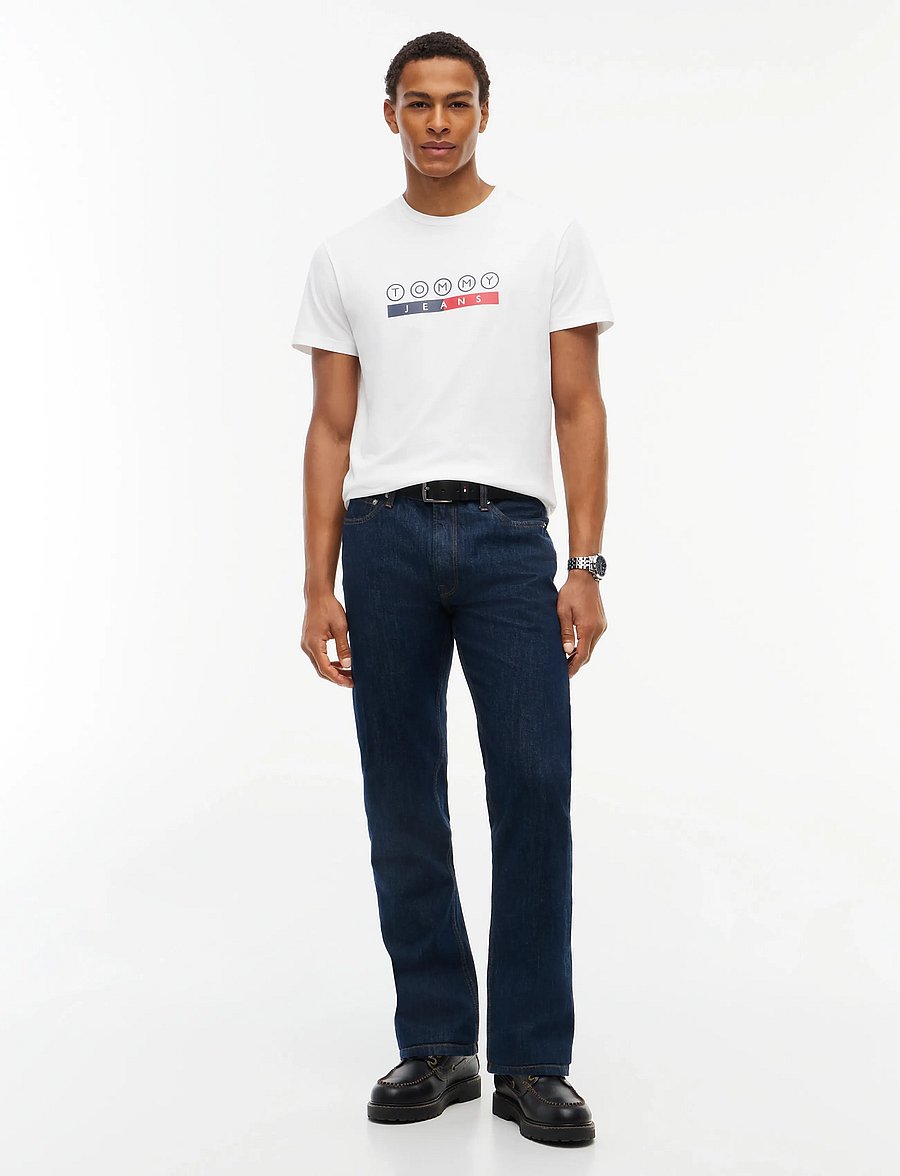 Tommy Jeans - TJM SLIM DNA PLAY TEE EXT - kortærmede t-shirts - ecru - 4