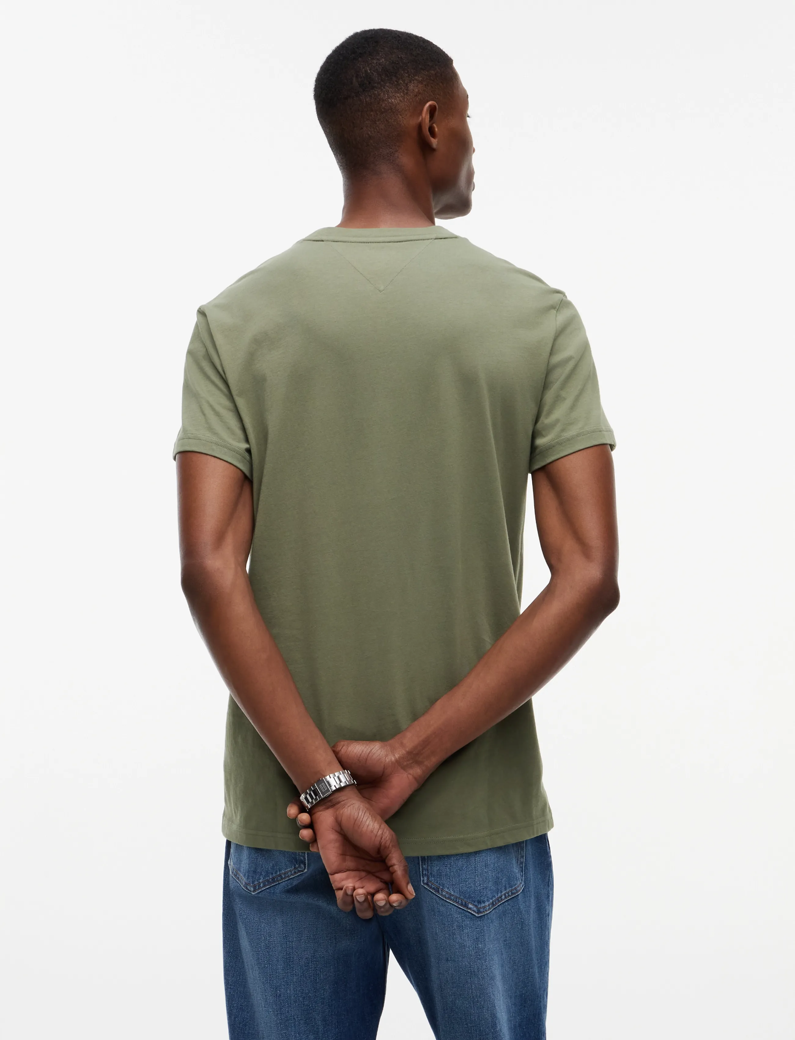 Tommy Jeans - TJM SLIM DNA PLAY TEE EXT - kortærmede t-shirts - rocky mountain - 2