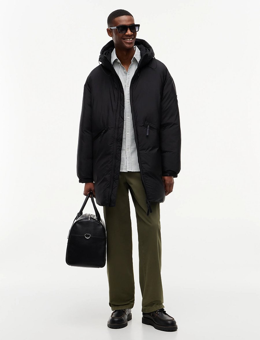 Tommy Jeans - TJM NYLON CITY PARKA - parkas - black - 0