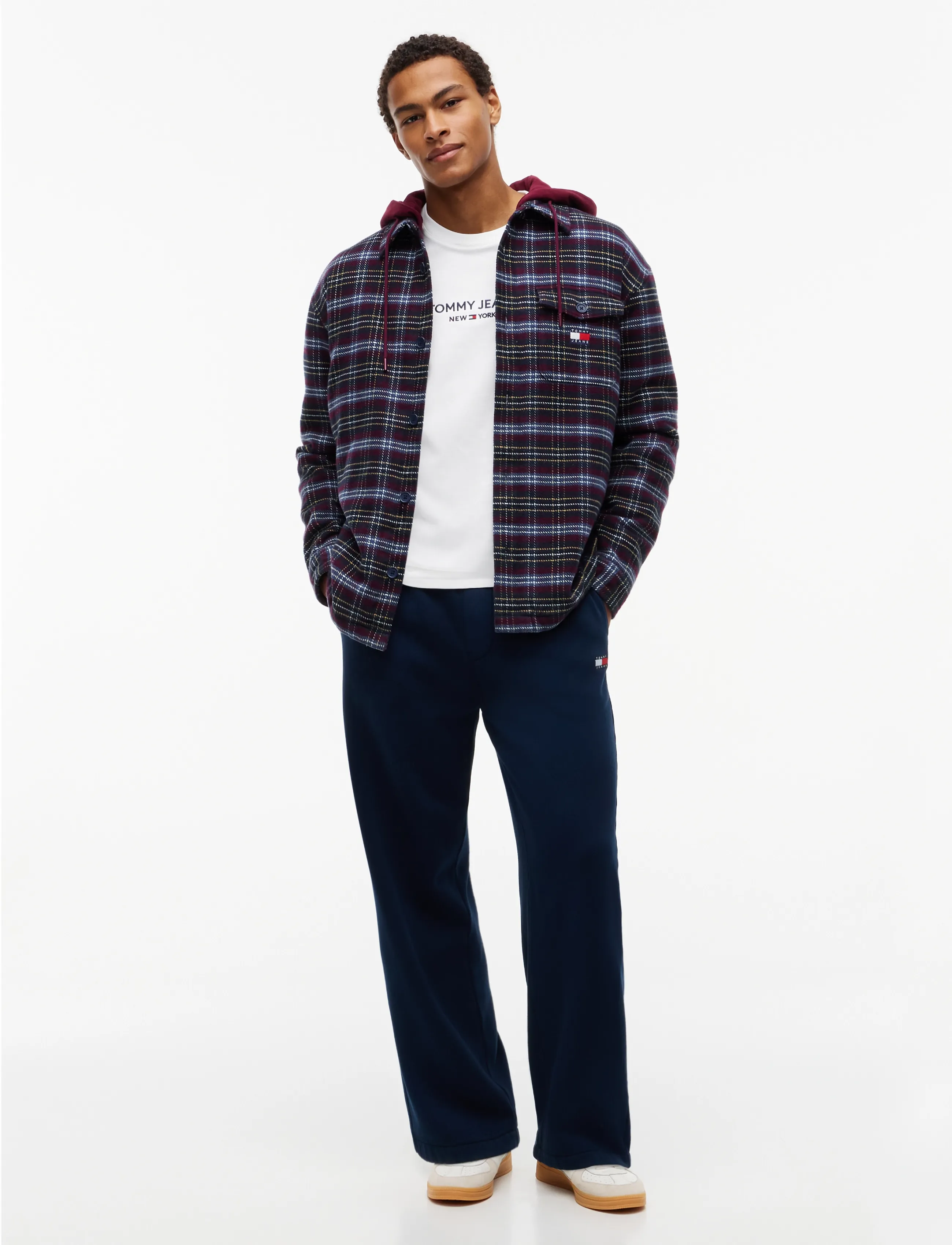 Tommy Jeans - Badge Sweatpant - osta stiili järgi - dark blue - 3