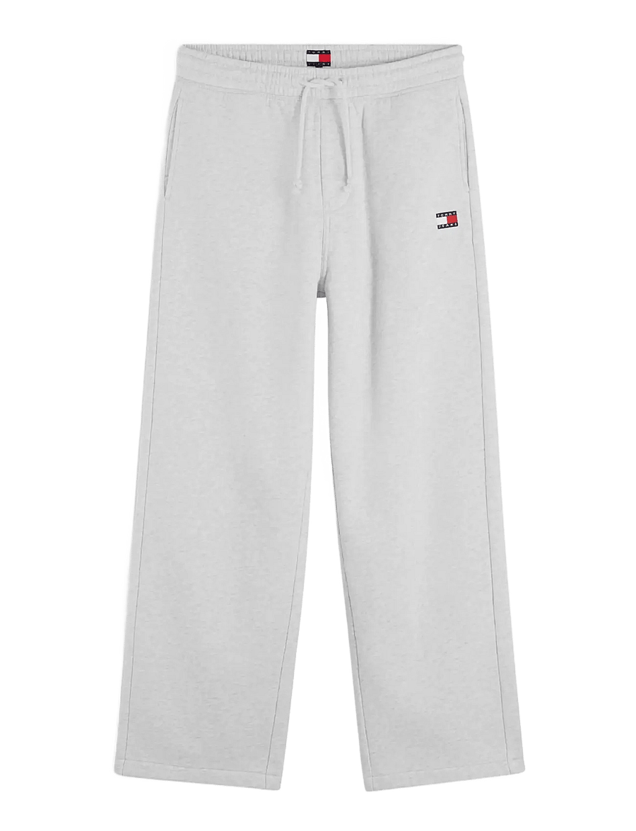 Tommy Jeans - Badge Sweatpant - osta stiili järgi - ice grey heather - 1