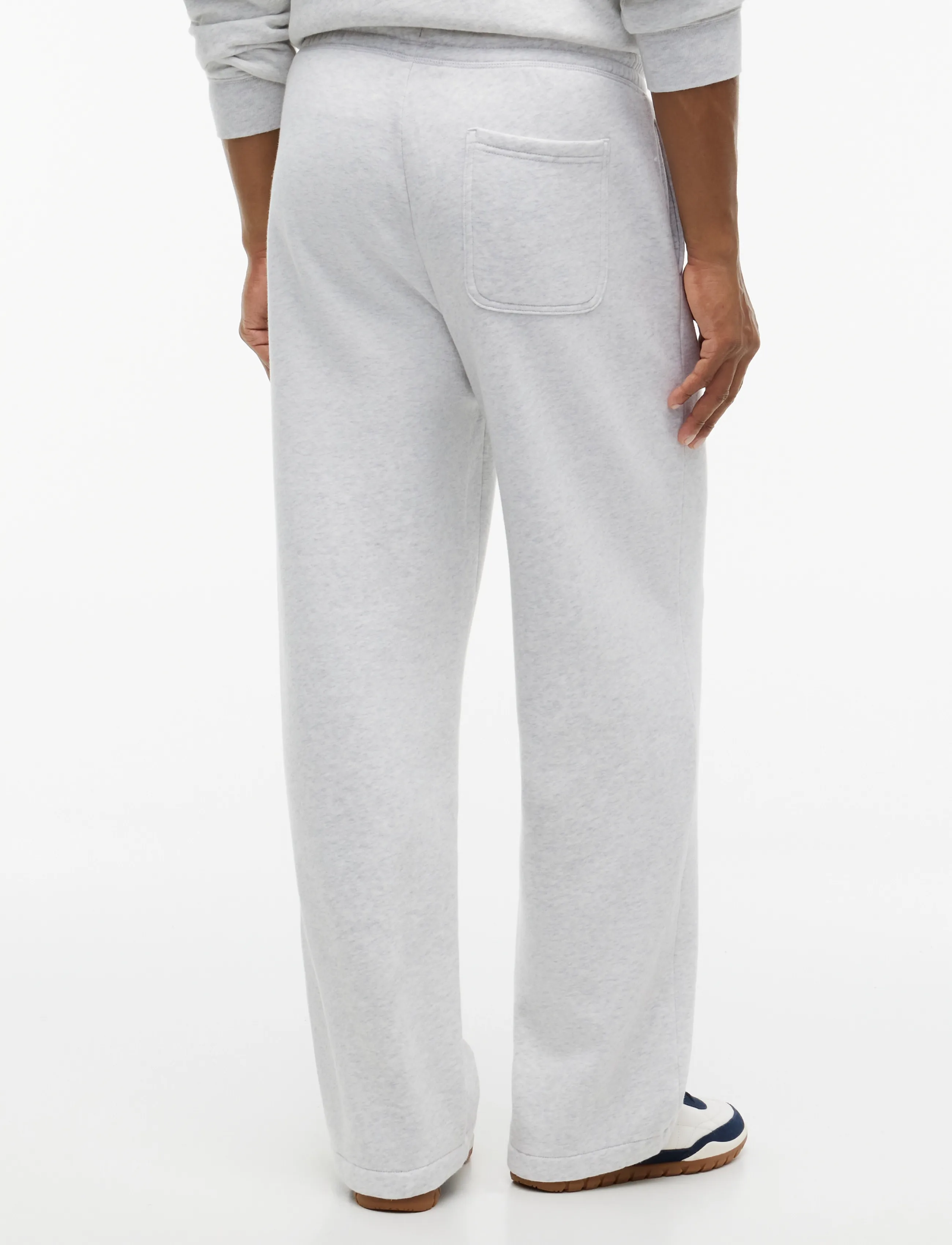 Tommy Jeans - Badge Sweatpant - osta stiili järgi - ice grey heather - 2