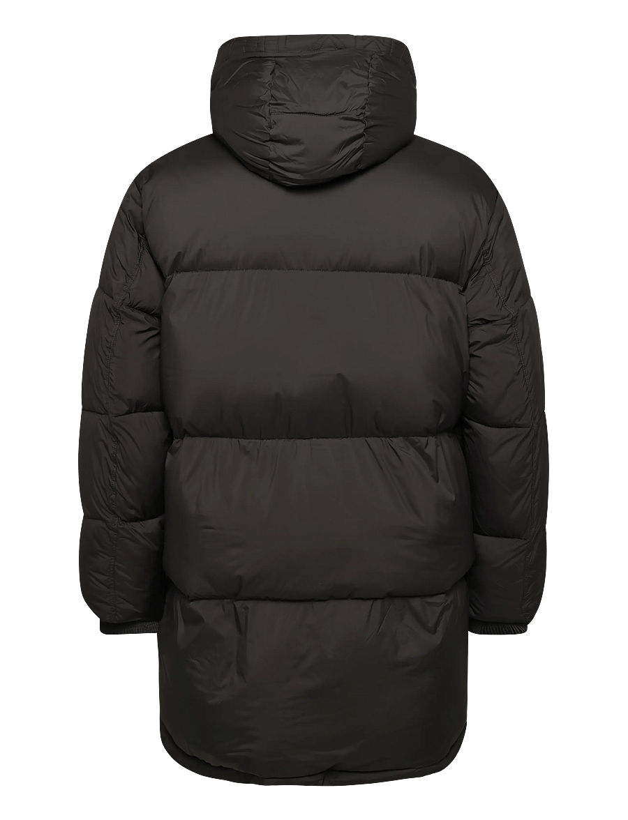 Tommy Jeans - TJM WORKWEAR HOODED PARKA EXT - parkas - black - 2