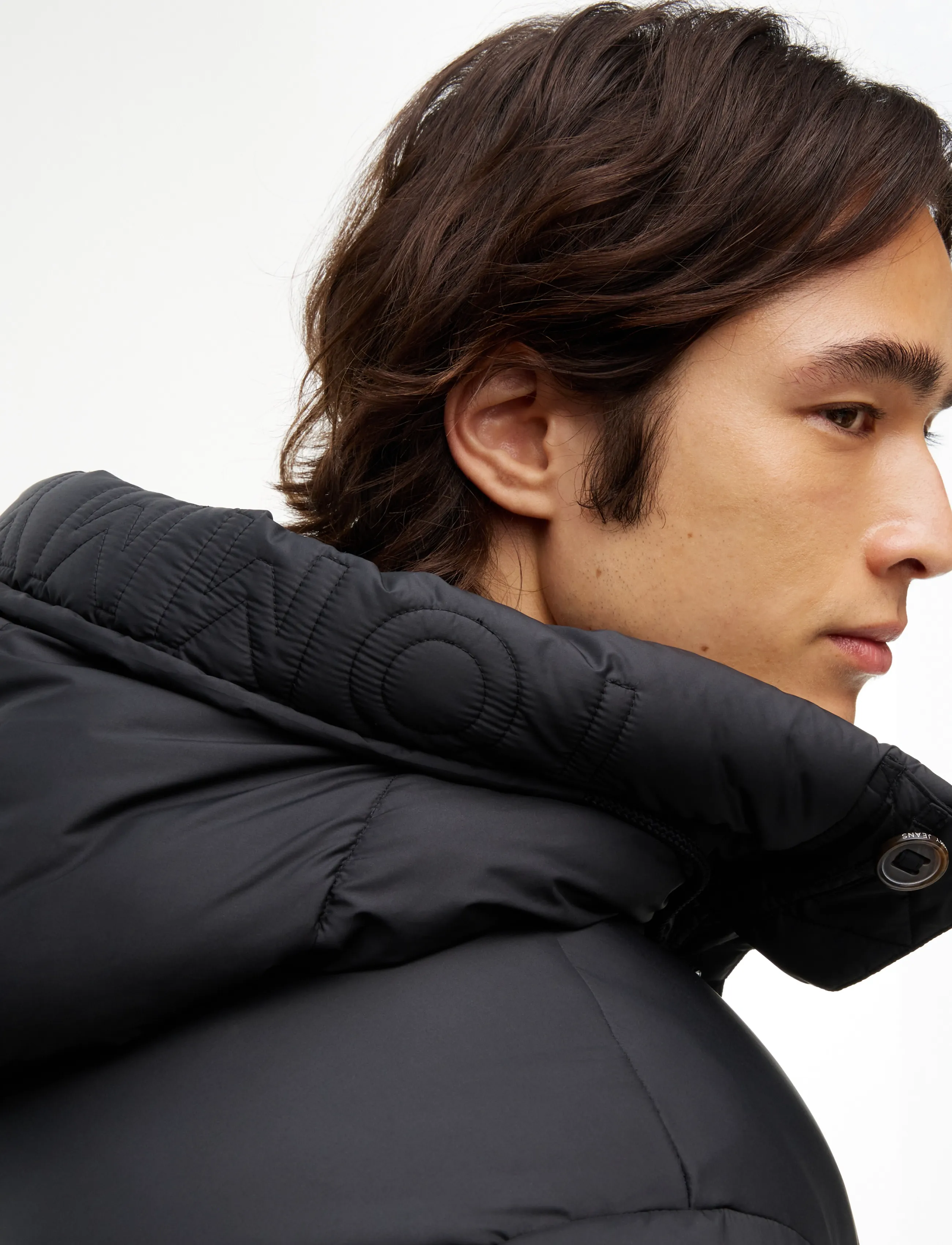 Tommy Jeans - TJM WORKWEAR HOODED PARKA EXT - parkas - black - 4
