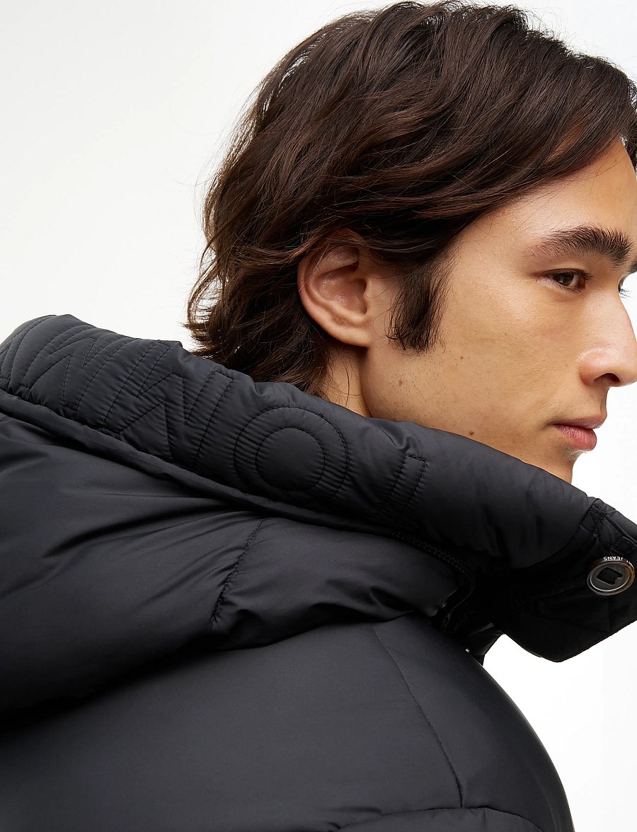 Tommy Jeans - TJM WORKWEAR HOODED PARKA EXT - parkas - black - 4