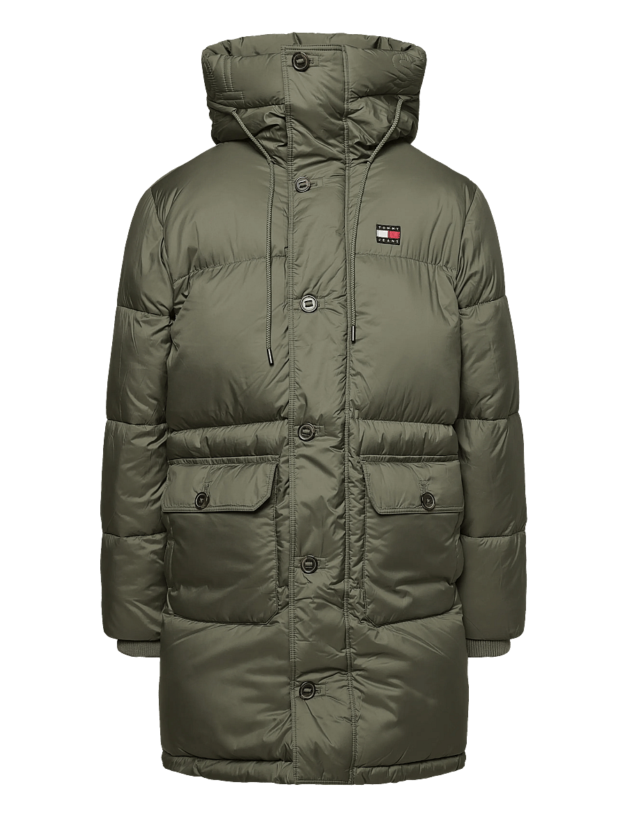 Tommy Jeans - TJM WORKWEAR HOODED PARKA EXT - parkas - rocky mountain - 1