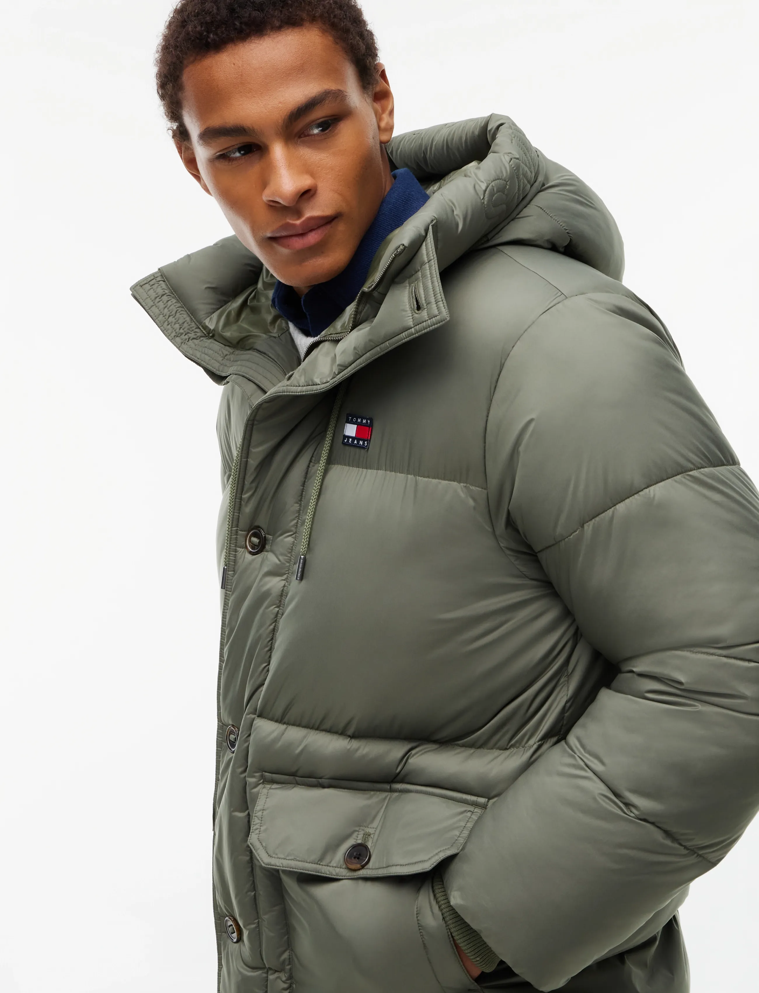 Tommy Jeans - TJM WORKWEAR HOODED PARKA EXT - parkas - rocky mountain - 3