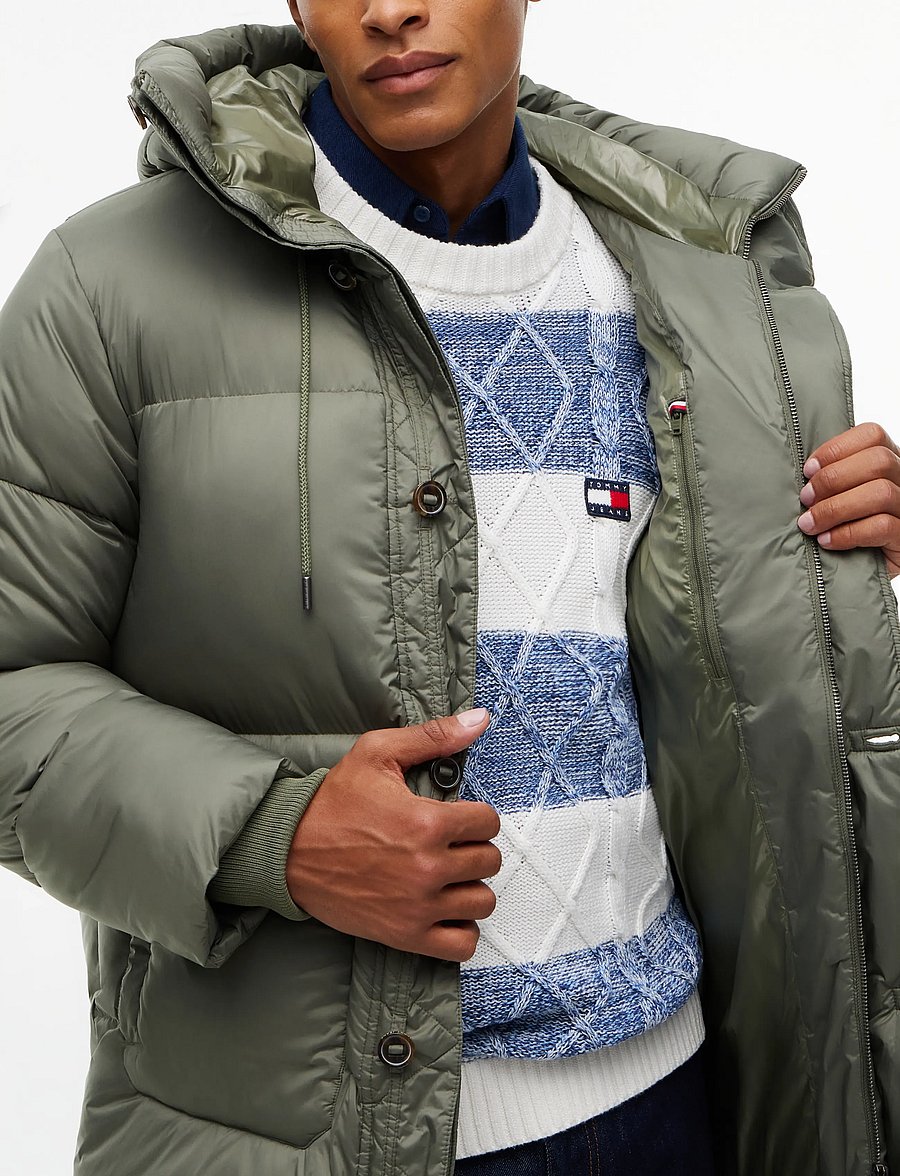 Tommy Jeans - TJM WORKWEAR HOODED PARKA EXT - parkas - rocky mountain - 4