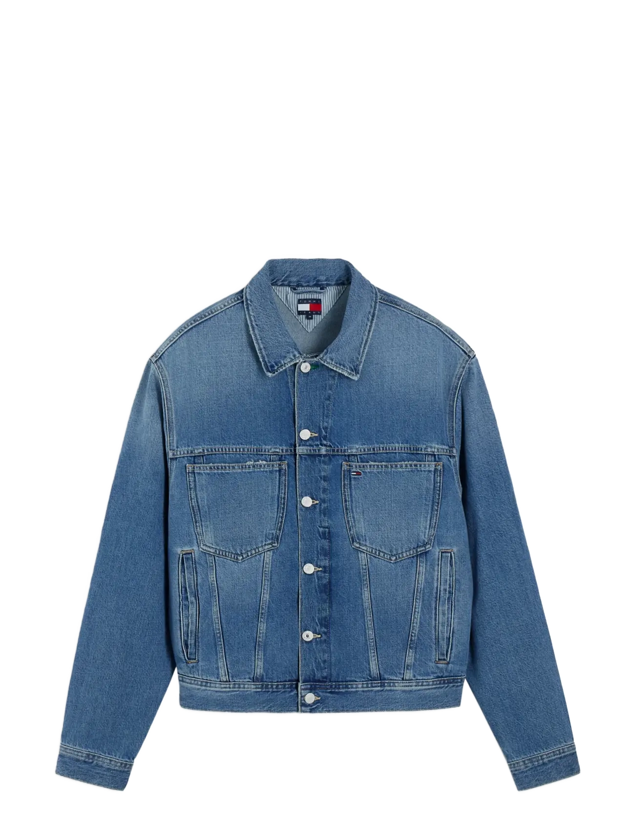 Tommy Jeans ARCHIVE TRUCKER DJ6035 - Tøj - DENIM MEDIUM / blue