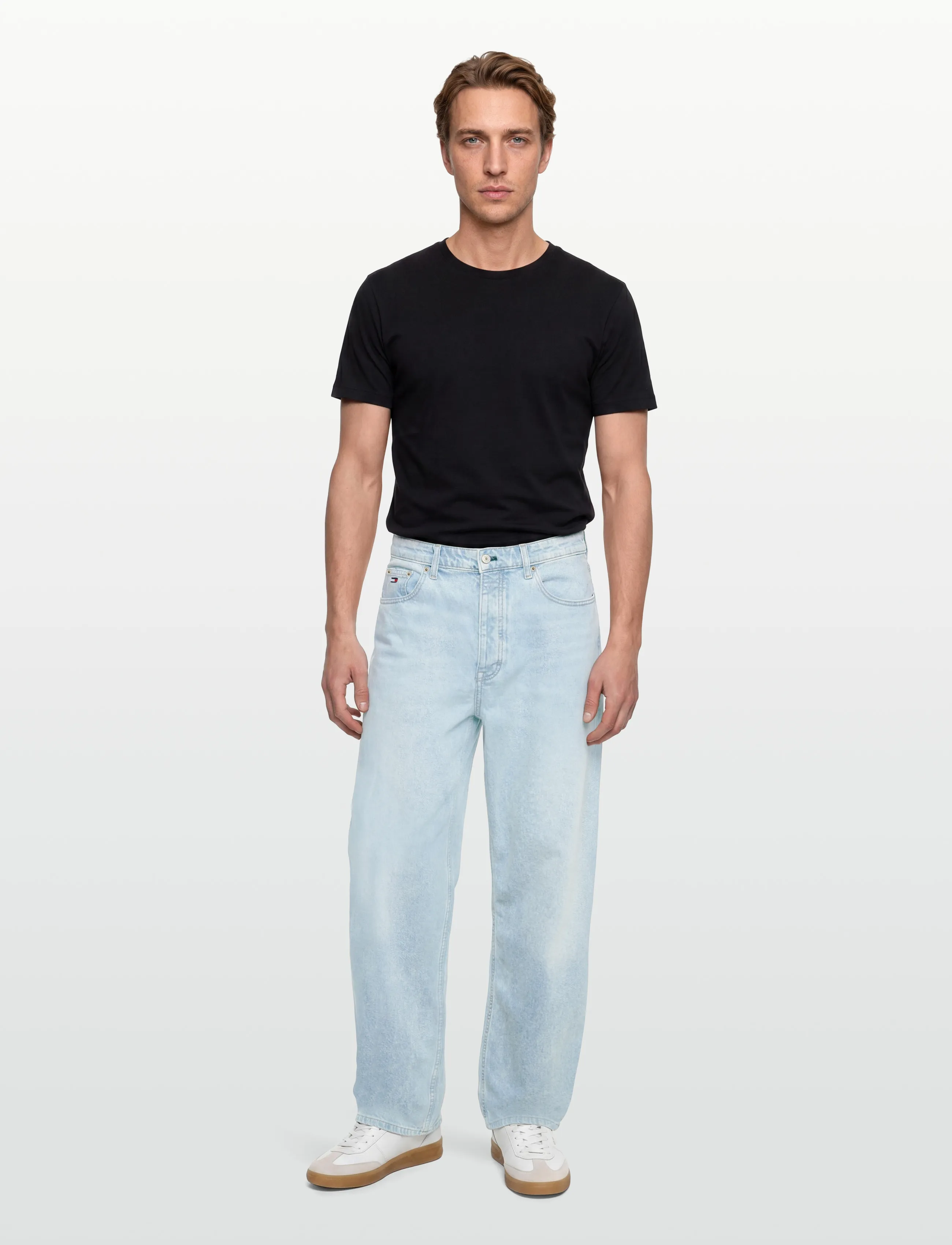 Tommy Jeans THEO BAGGY CBF BJA110 - Jeans - DENIM LIGHT / blue