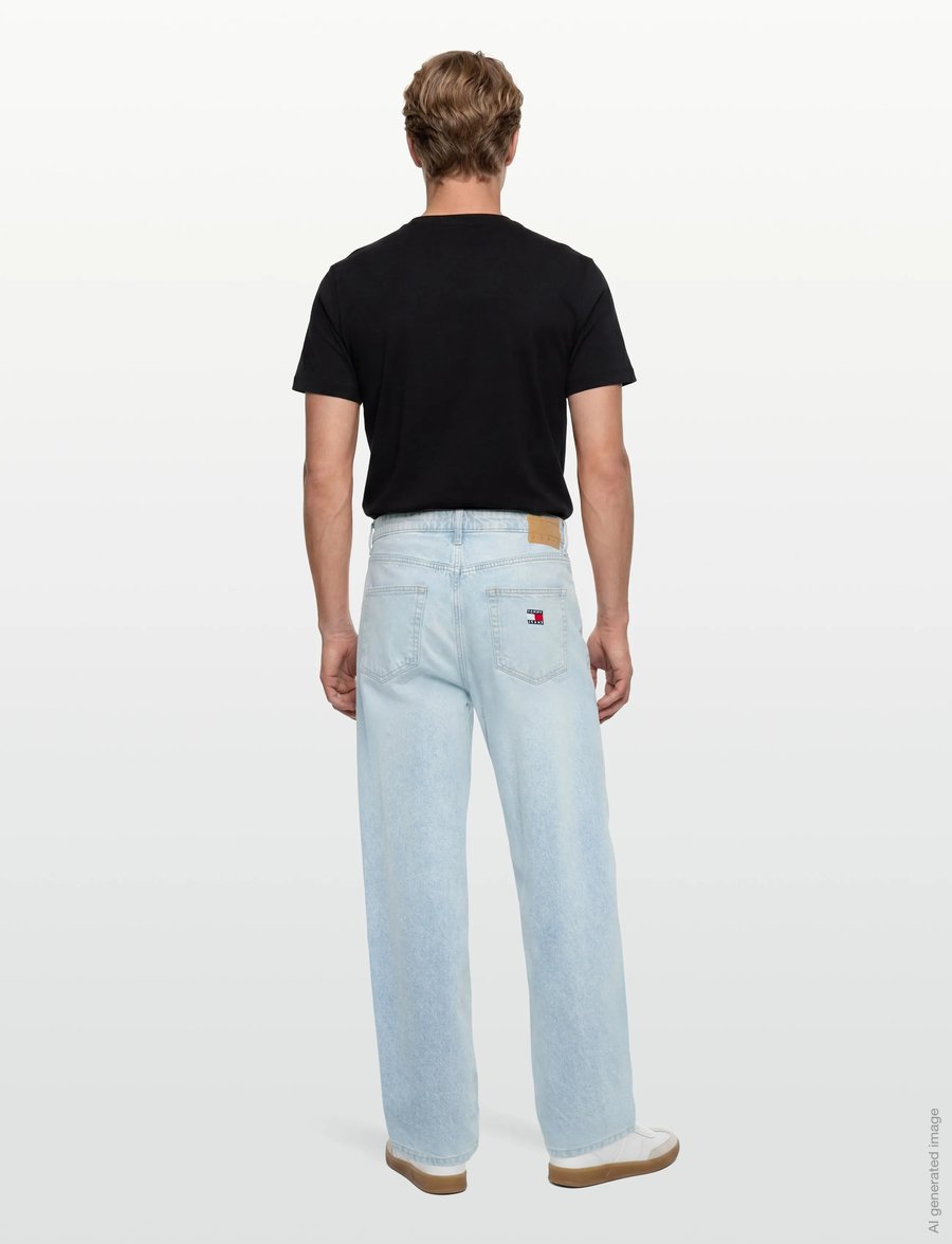 Tommy Jeans - THEO BAGGY CBF BJA110 - loose jeans - denim light - 4