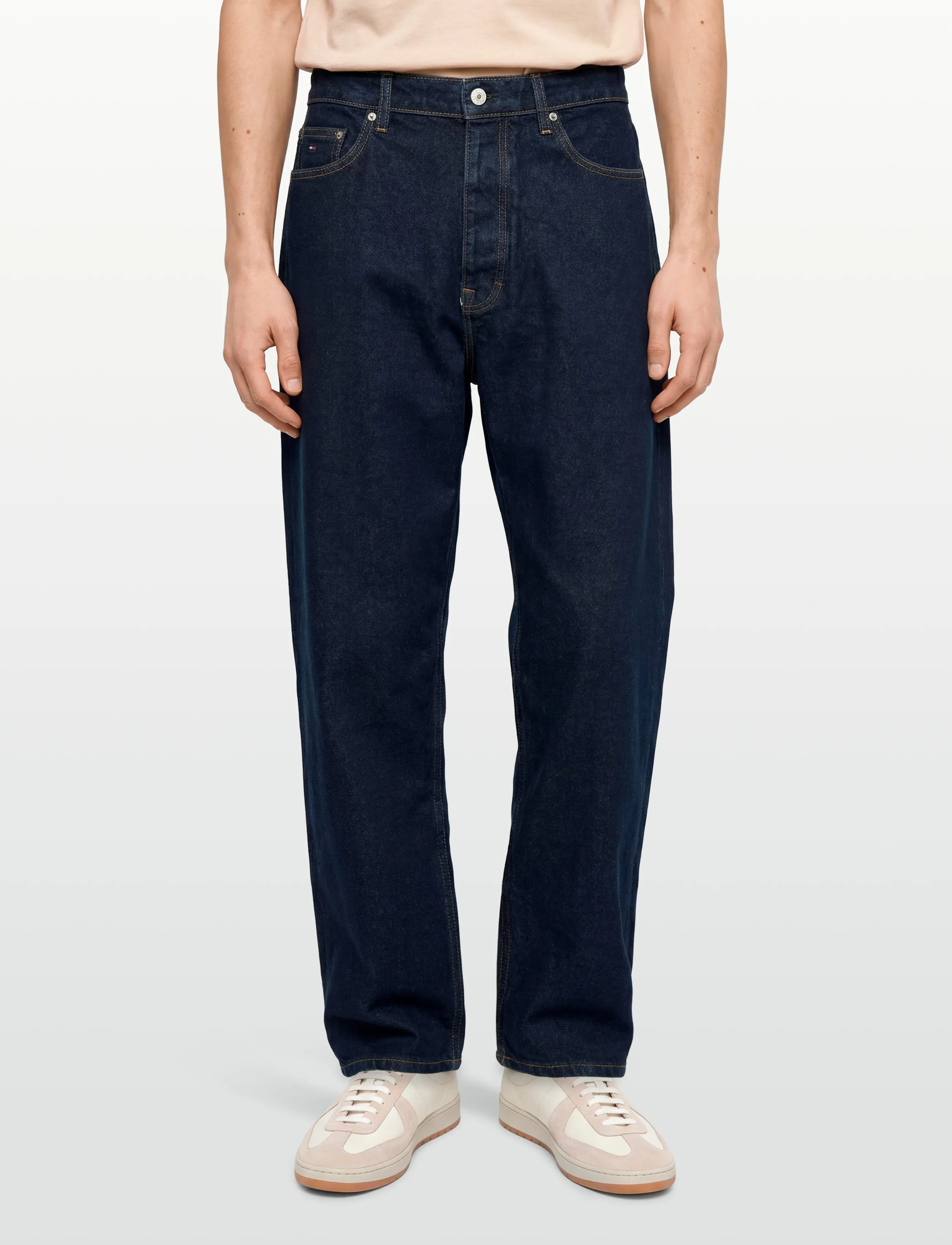 Tommy Jeans - THEO BAGGY CBF BJA150 - rúmar gallabuxur - denim dark - 3