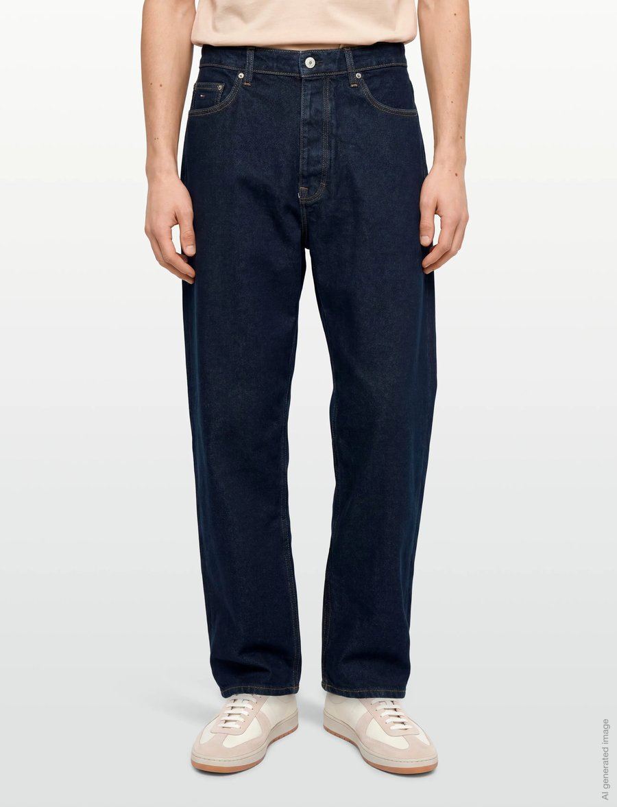 Tommy Jeans - THEO BAGGY CBF BJA150 - rúmar gallabuxur - denim dark - 3