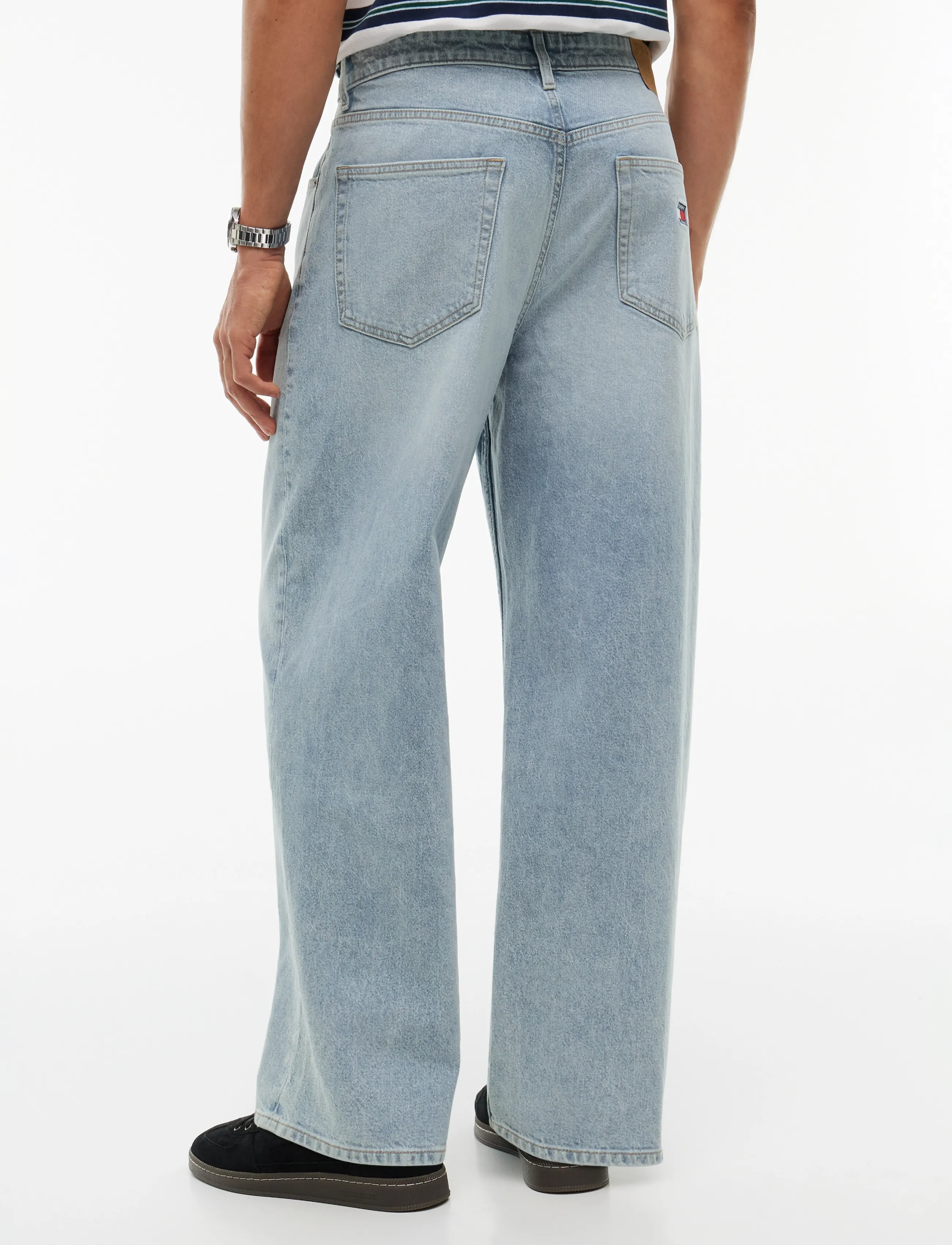 Tommy Jeans - THEO BAGGY BJA110 - weite jeans - denim light - 3
