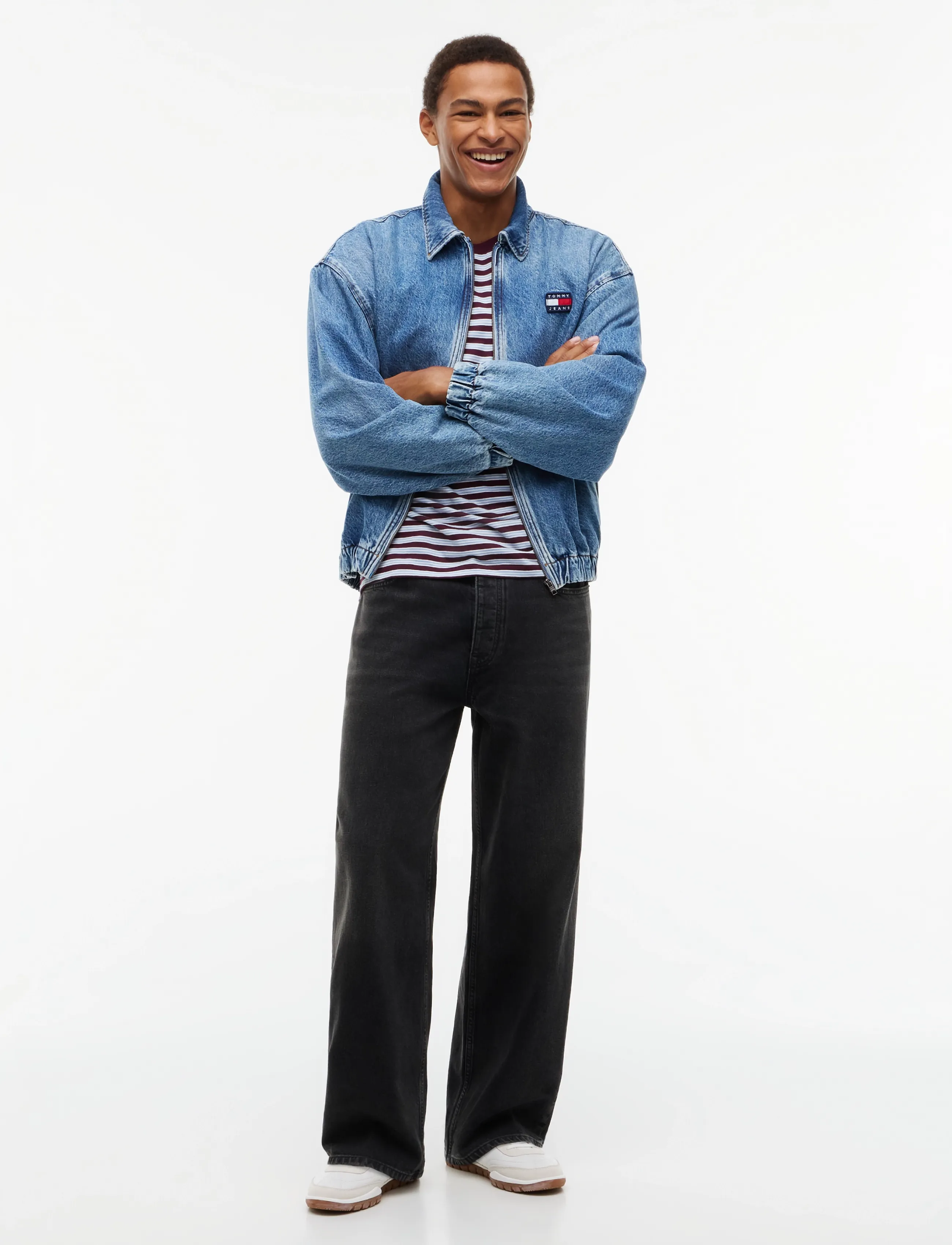 Tommy Jeans - THEO BAGGY DJA180 - weite jeans - denim black - 4
