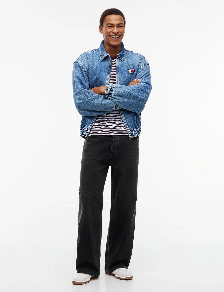 Tommy Jeans - THEO BAGGY DJA180 - weite jeans - denim black - 4