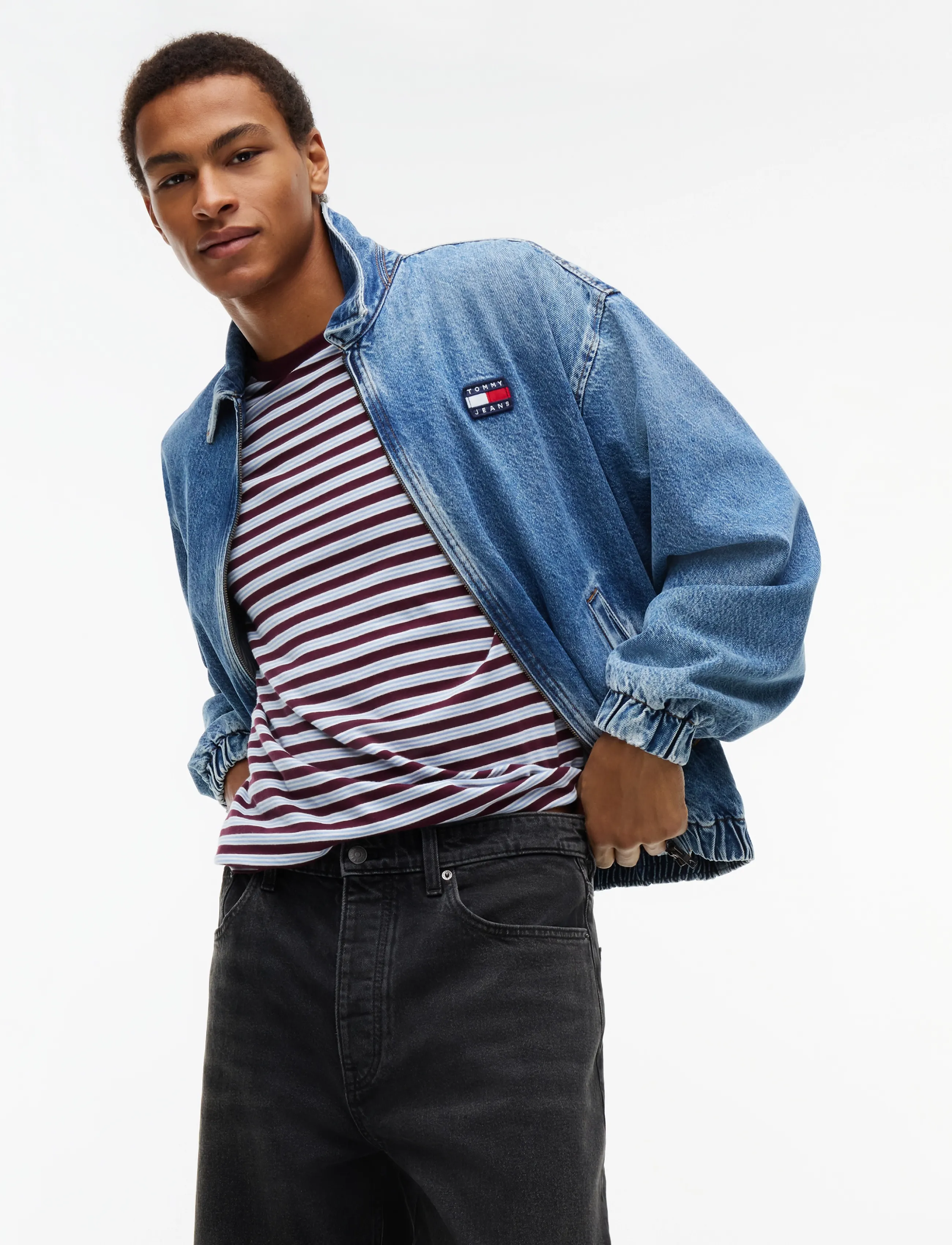 Tommy Jeans - THEO BAGGY DJA180 - weite jeans - denim black - 5