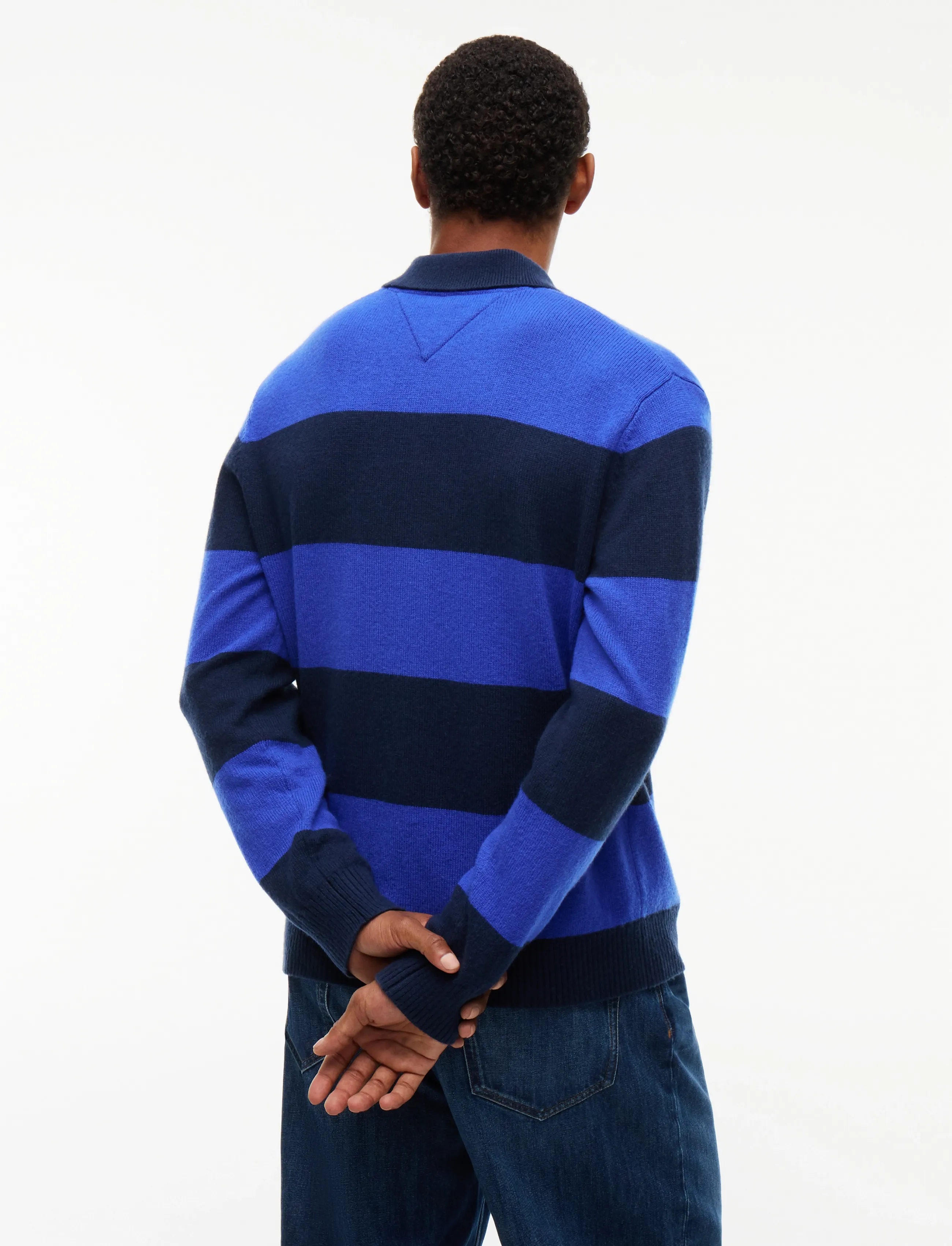 Tjm Striped Polo Sweater 2