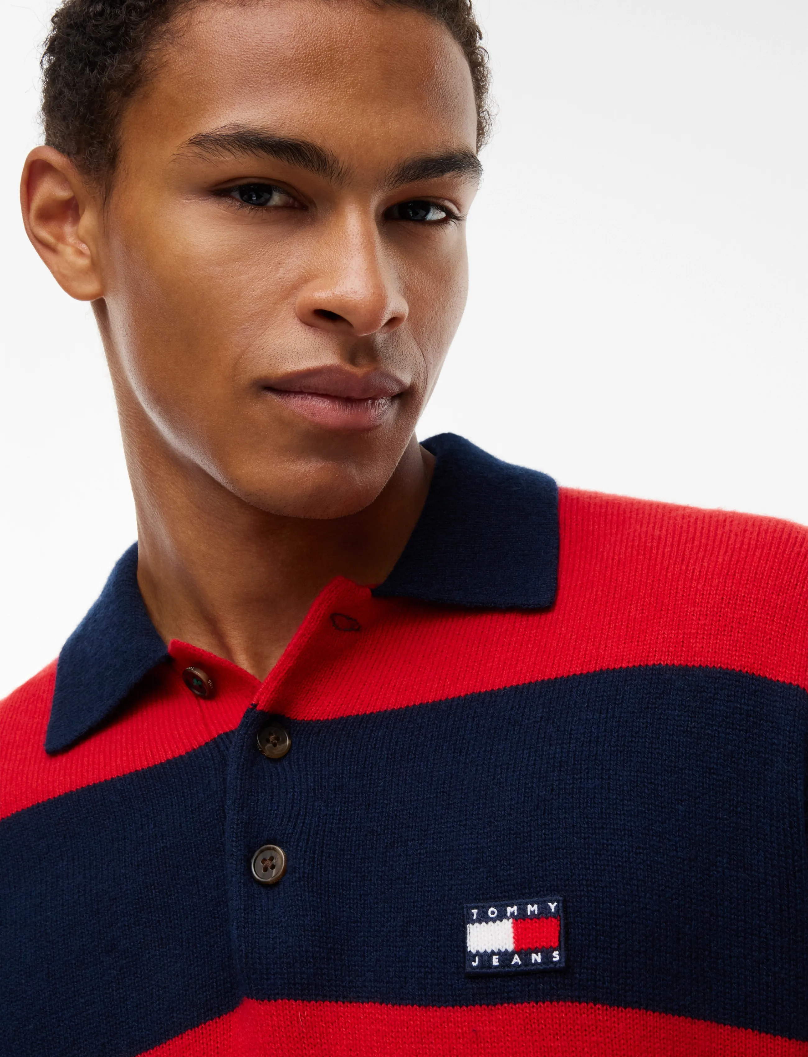Tjm Striped Polo Sweater 3