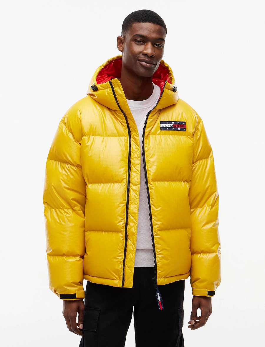 Tommy Jeans - TJM ALASKA OUTDOORS DOWN JACKET - sulejoped - countryside yellow - 0