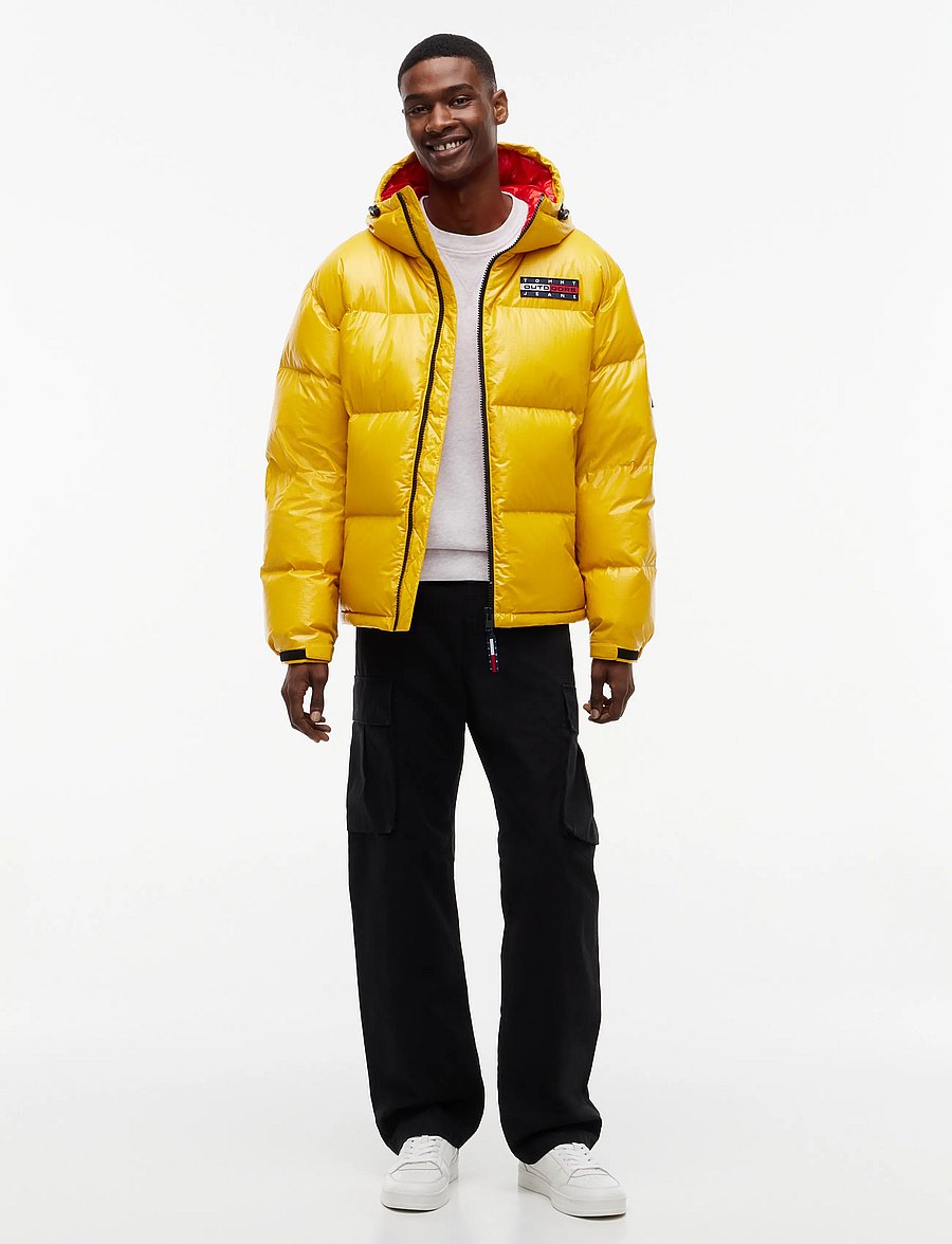 Tommy Jeans - TJM ALASKA OUTDOORS DOWN JACKET - sulejoped - countryside yellow - 4