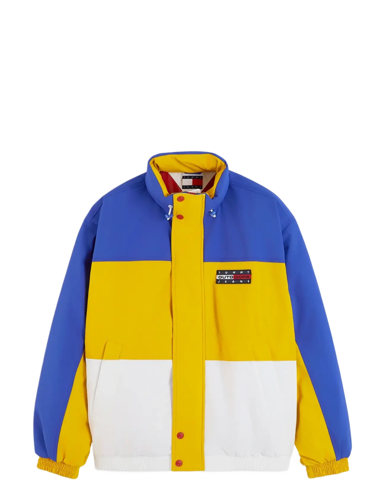 Tommy Jeans - TJM OUTDOORS COLOBLCK JACKET EXT - countryside yellow deep marine ecru - 1