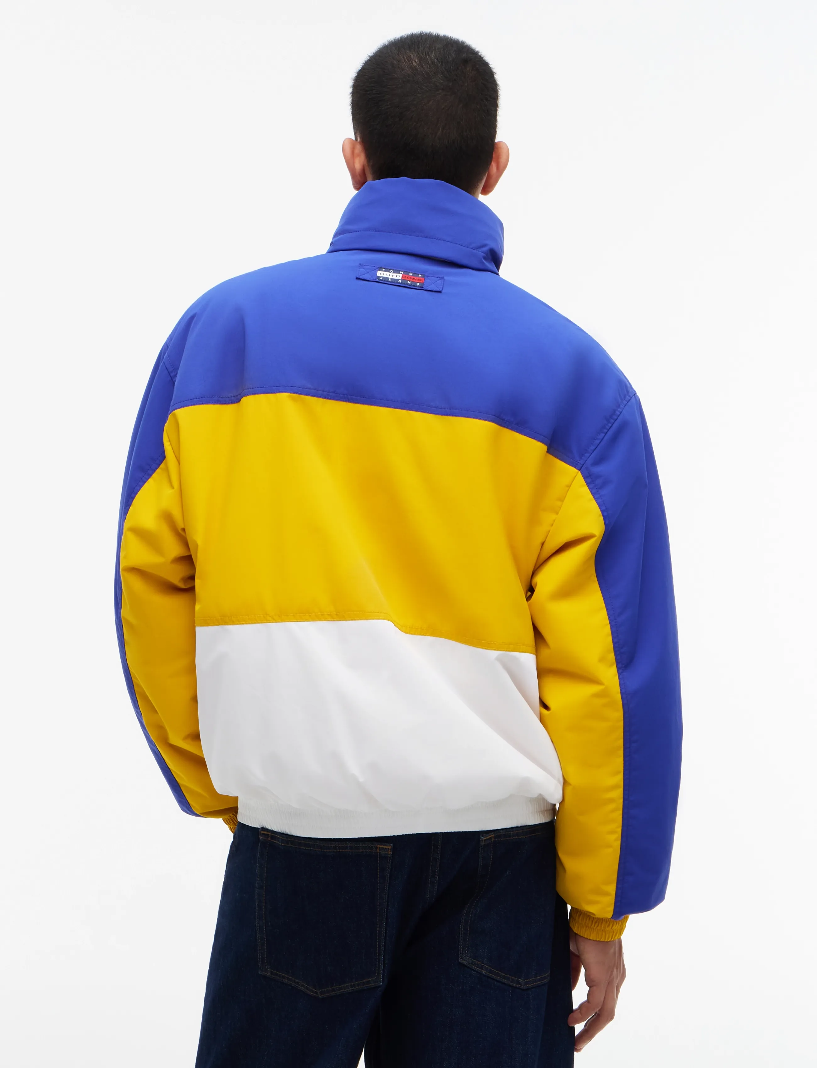 Tommy Jeans - TJM OUTDOORS COLOBLCK JACKET EXT - countryside yellow deep marine ecru - 2