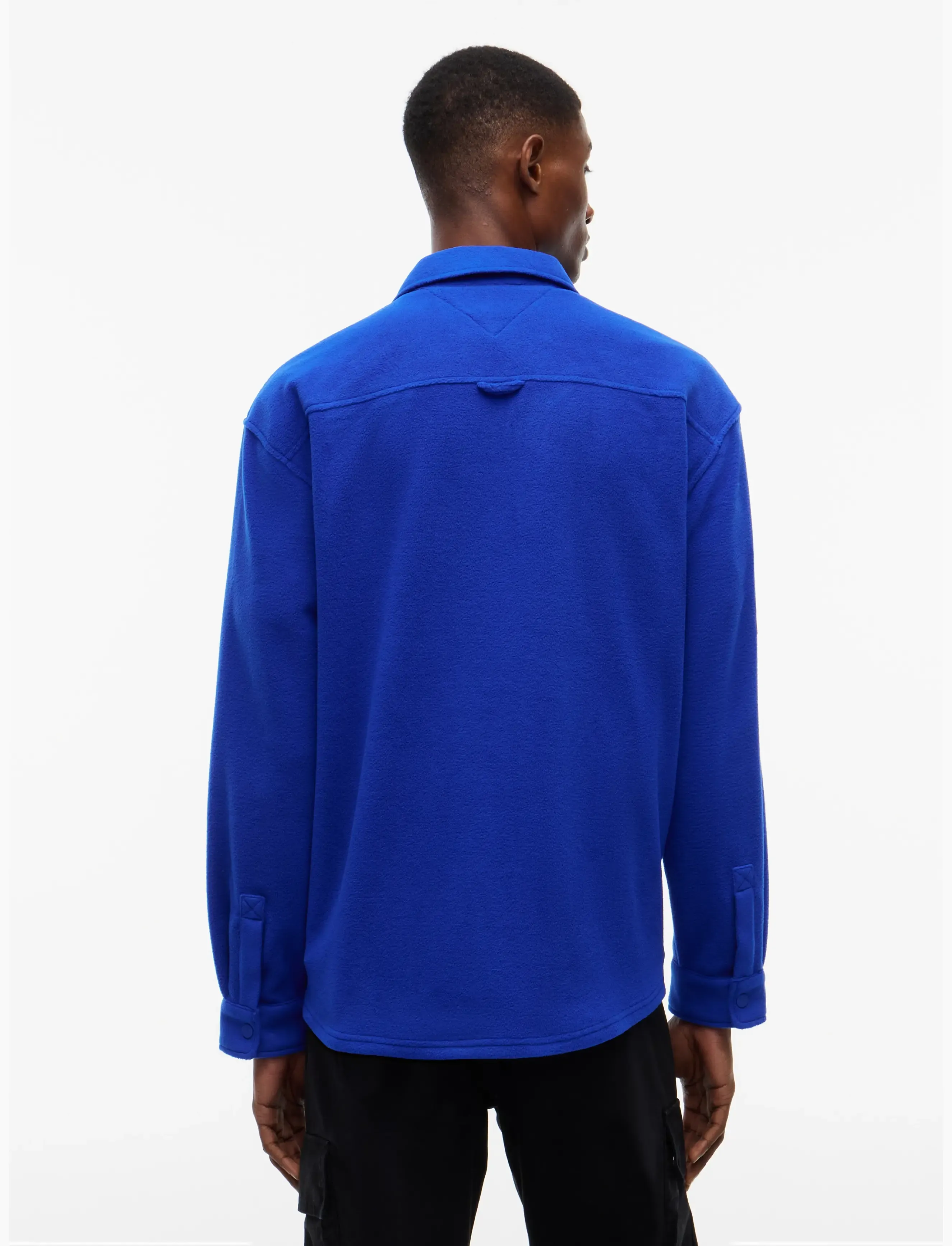 Tommy Jeans - TJM OUTDOORS FLEECE OVRSHIRT EXT - Überhemden - deep marine - 2